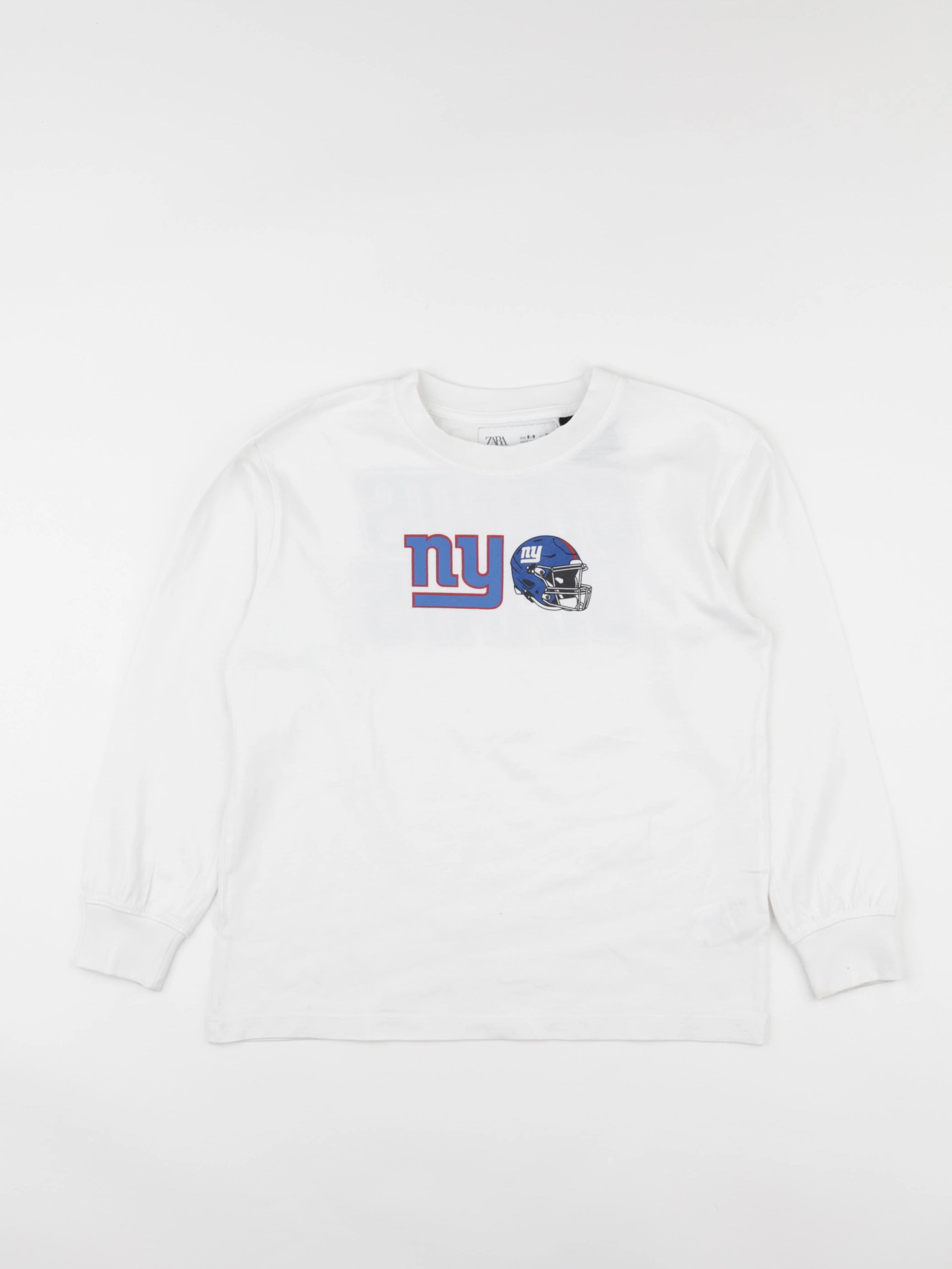 Zara - tee-shirt imprimé au dos blanc - 8/9 ans