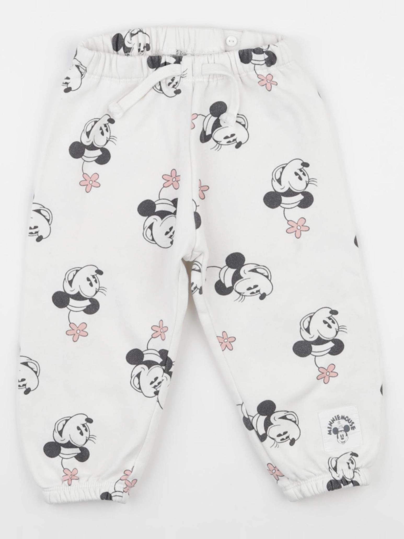 H&M - jogging blanc - 12/18 mois