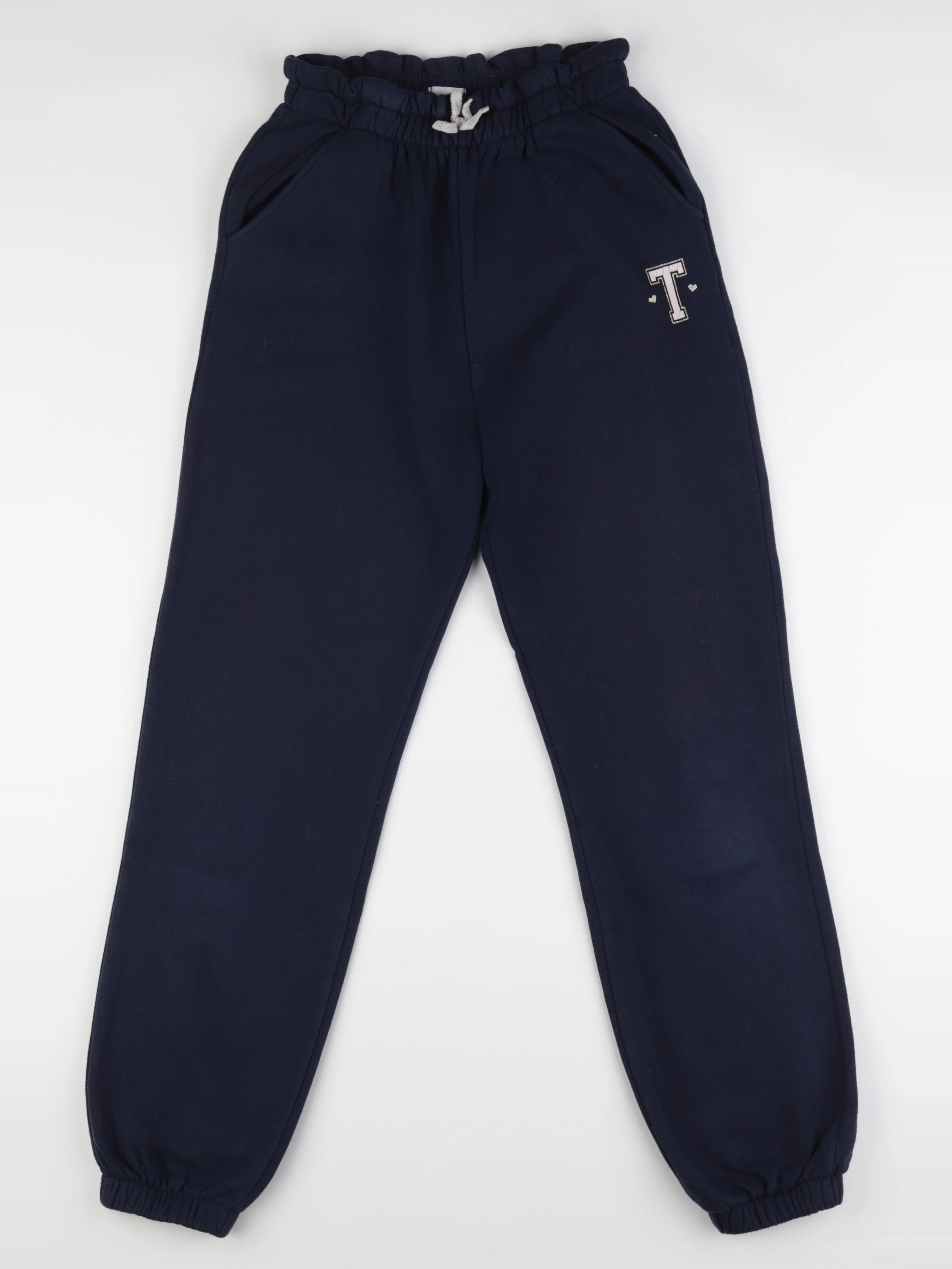 Vertbaudet - jogging bleu, or - 14 ans