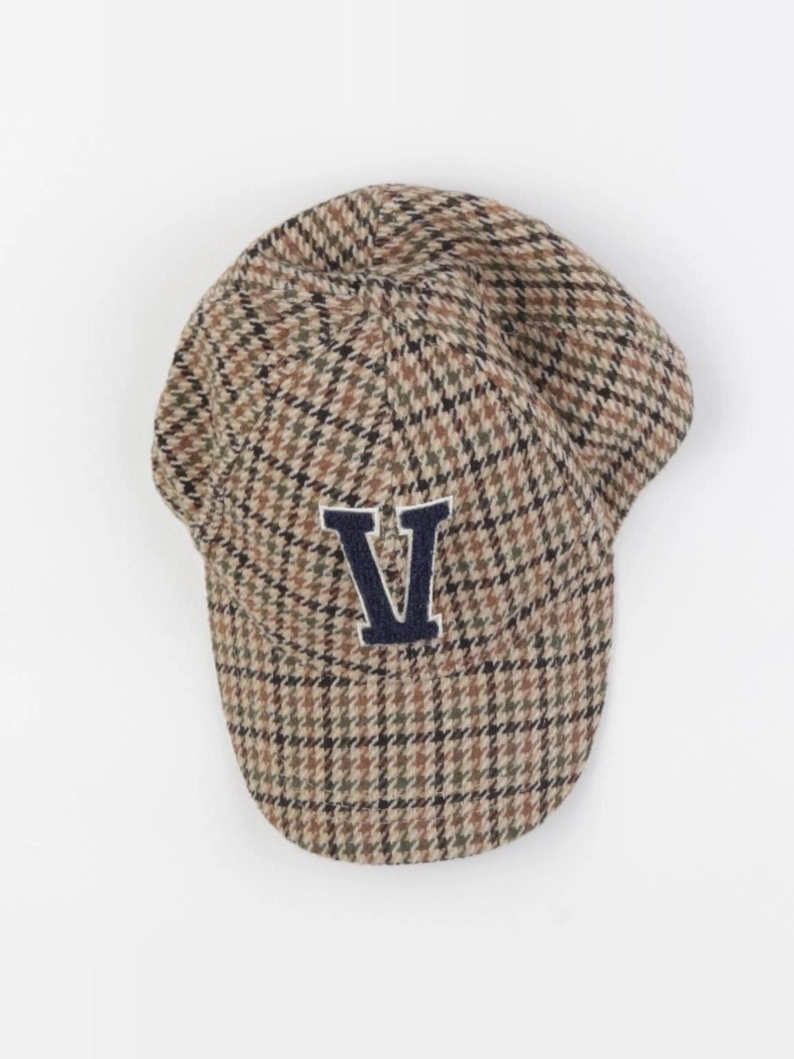 Vertbaudet - casquette marron, beige - 12/14 ans