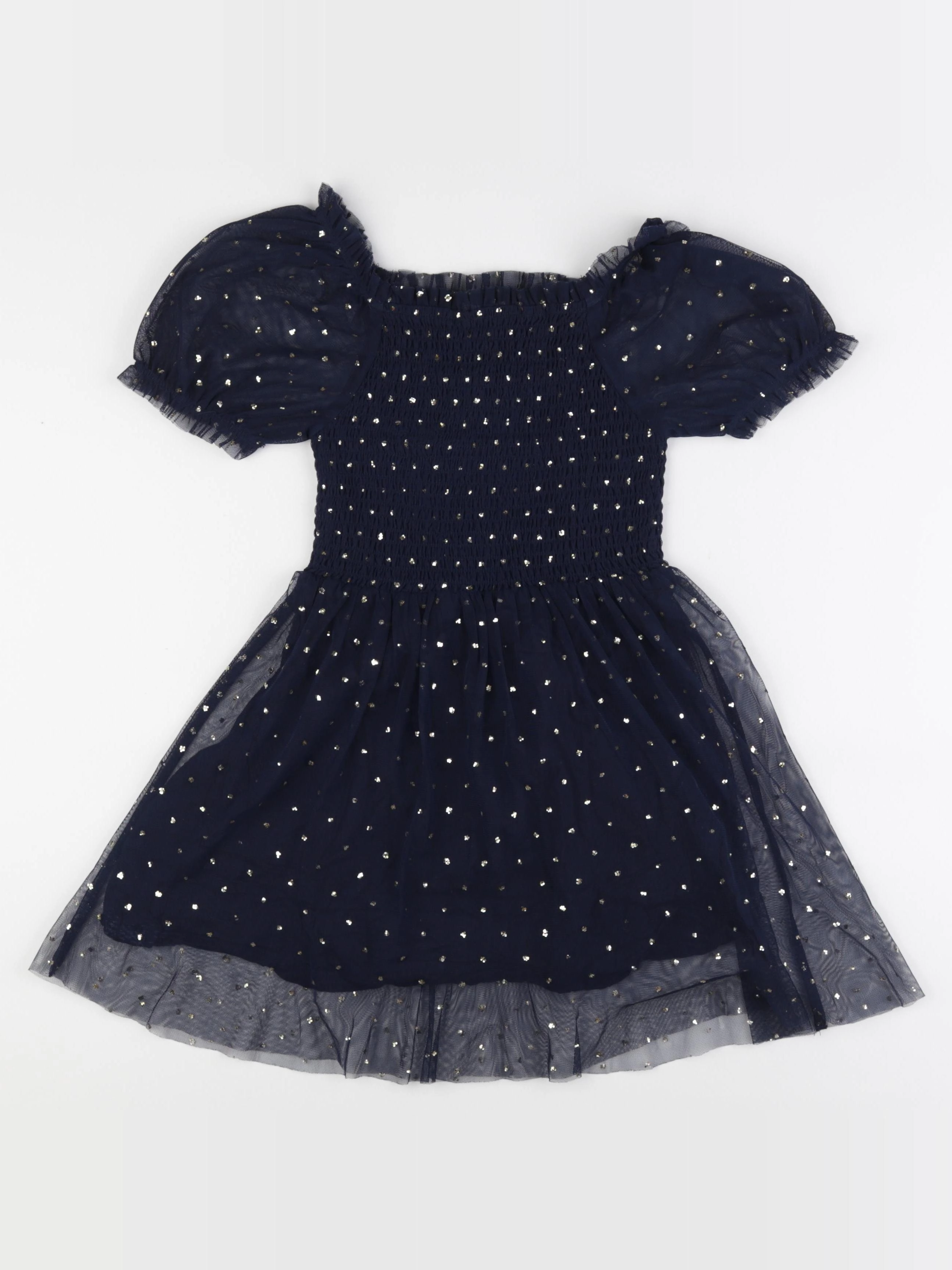 Monoprix - robe bleu - 6 ans