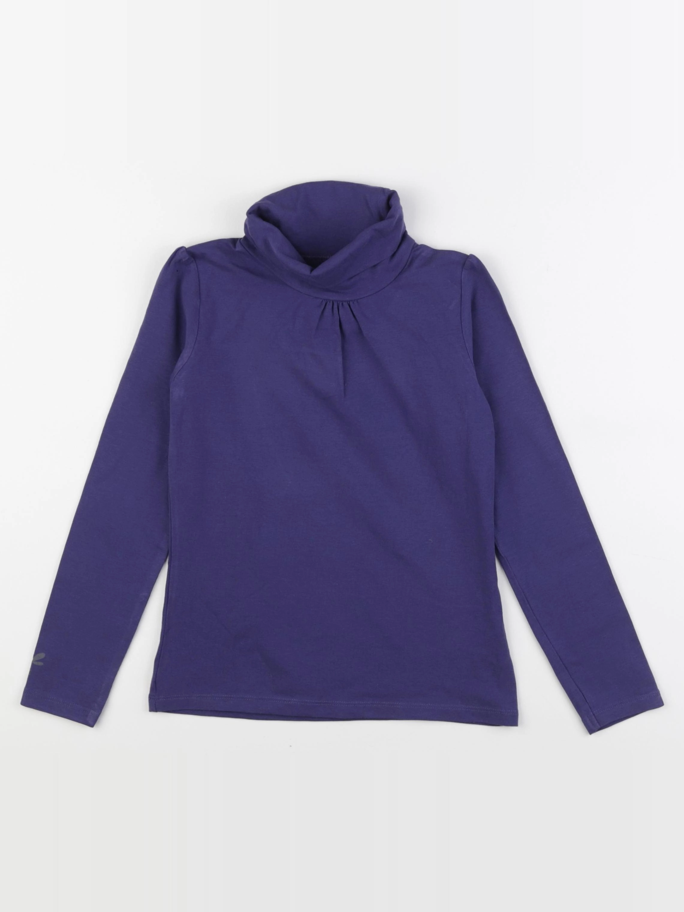 Monoprix - sous-pull violet - 8 ans