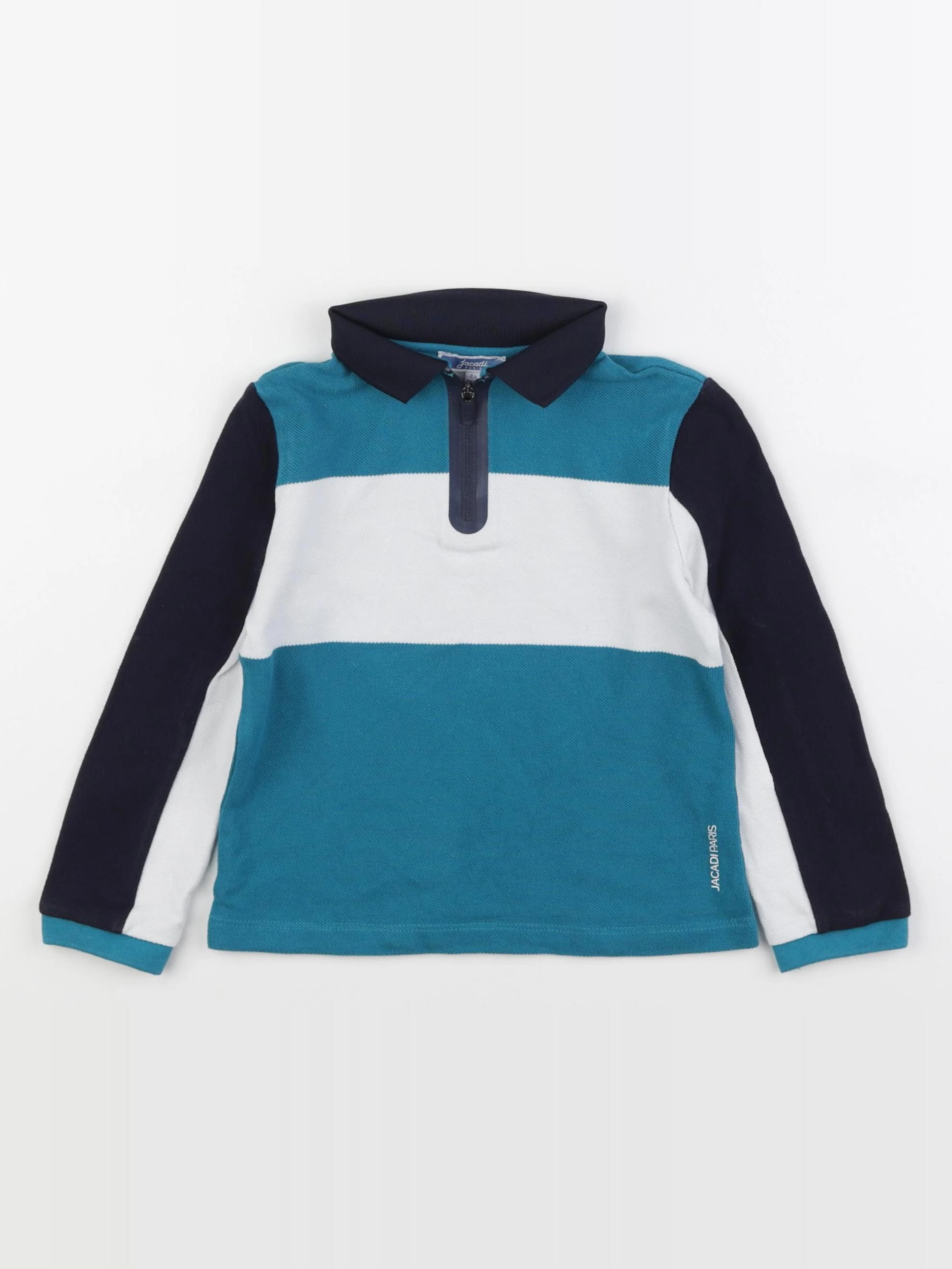 Jacadi - polo bleu - 4 ans