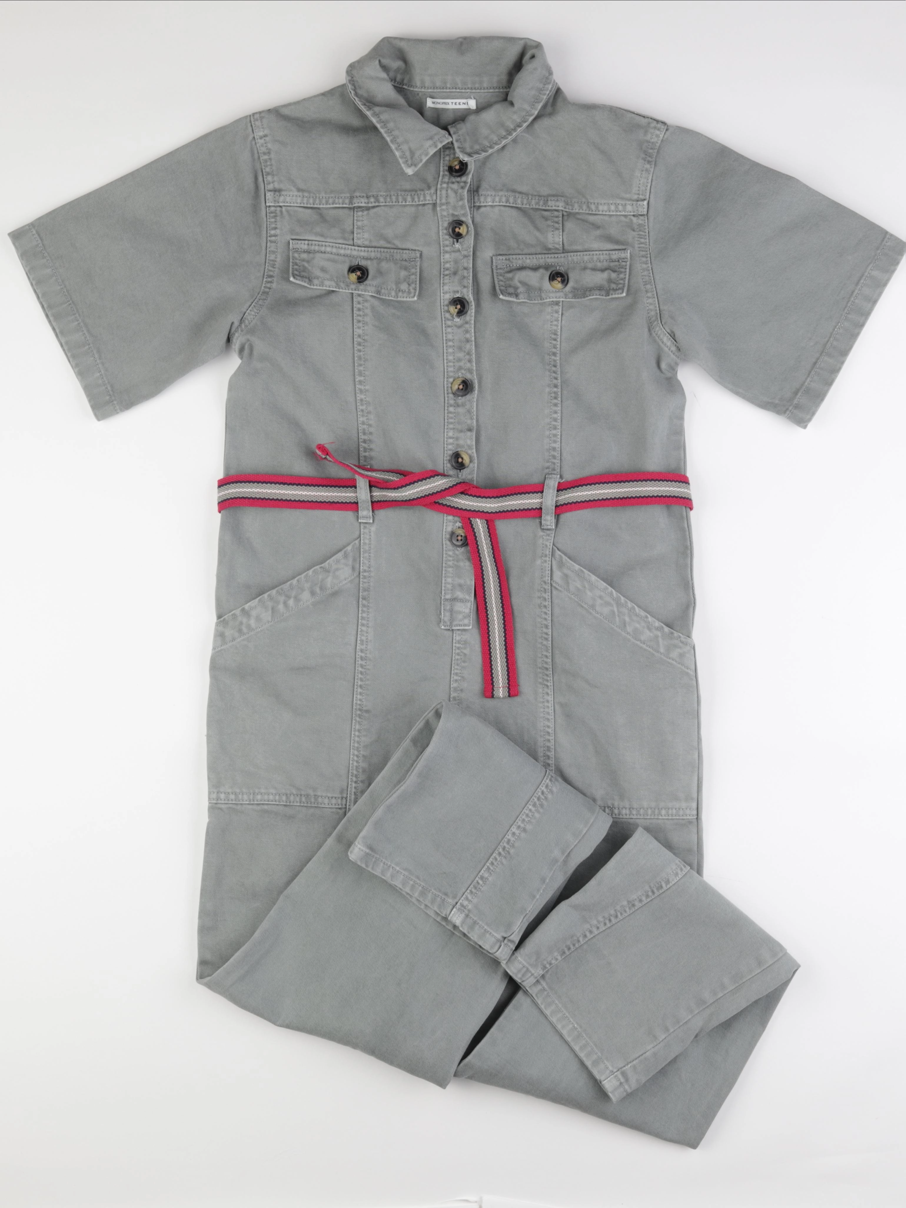 Monoprix - combinaison vert - 14 ans