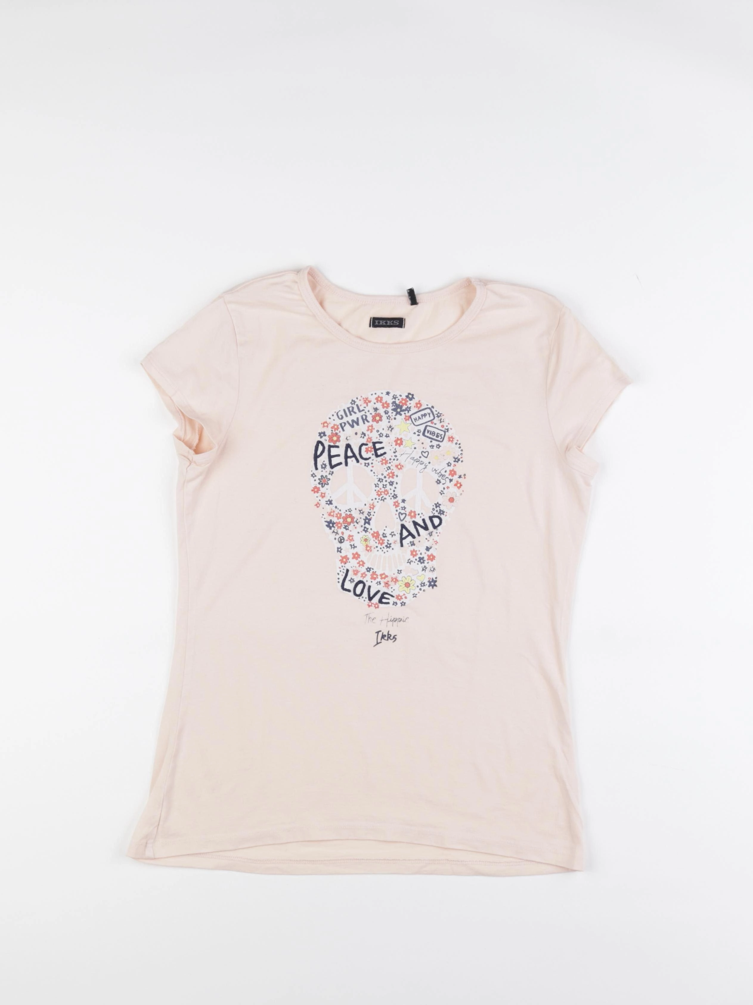 IKKS - tee-shirt beige - 12 ans