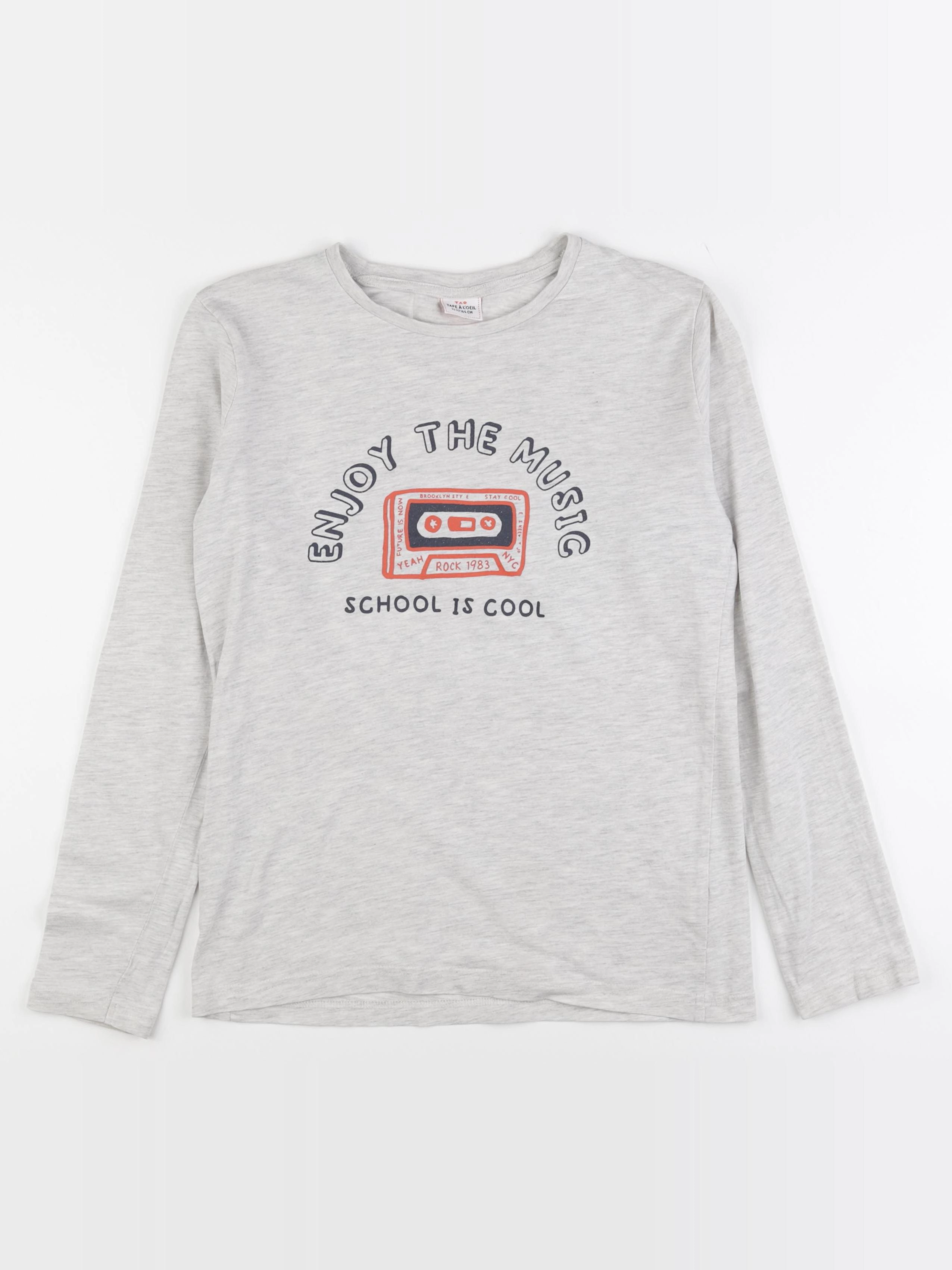 Tape à l'oeil - tee-shirt gris - 14 ans