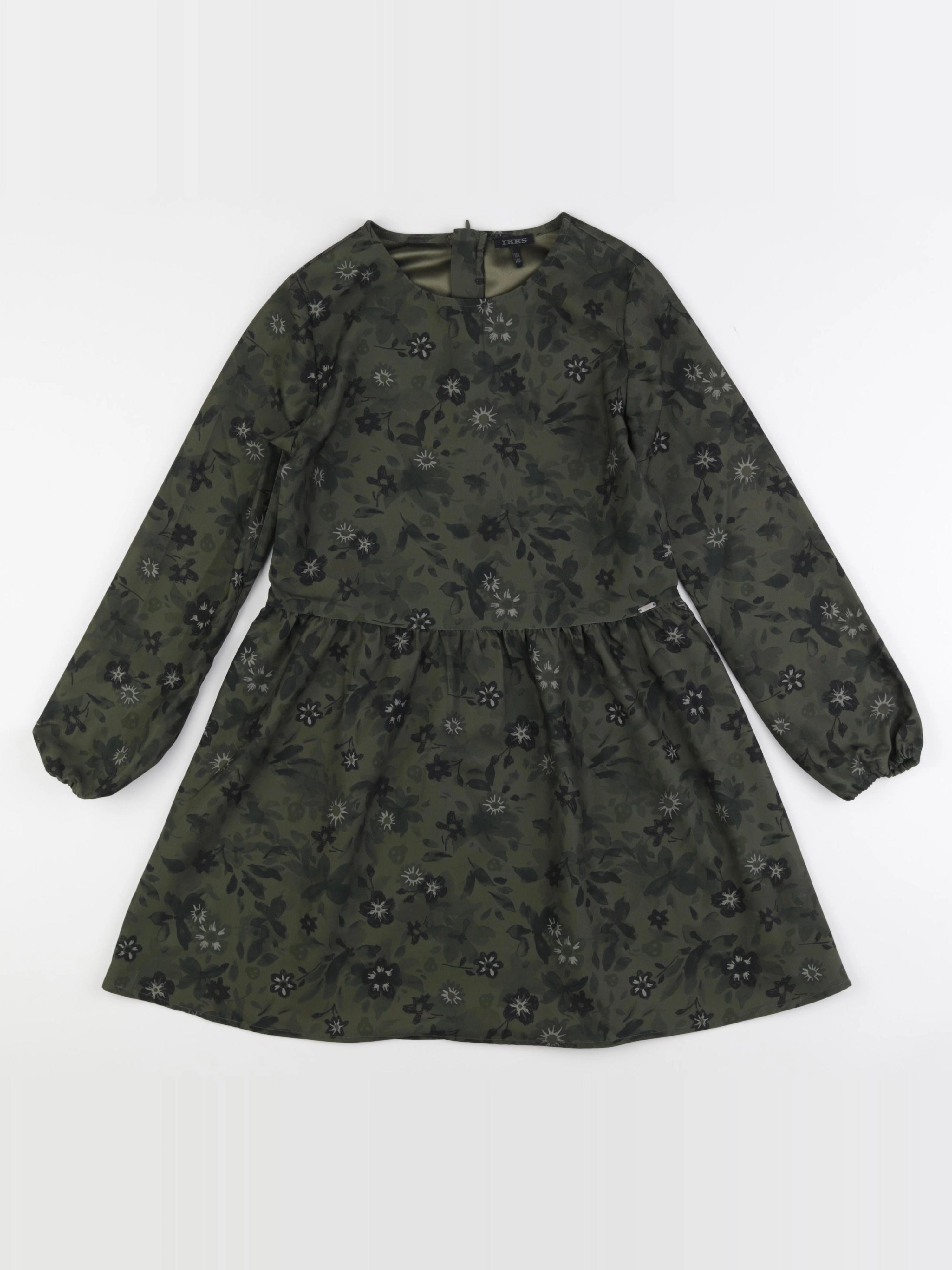 IKKS - robe vert - 10 ans