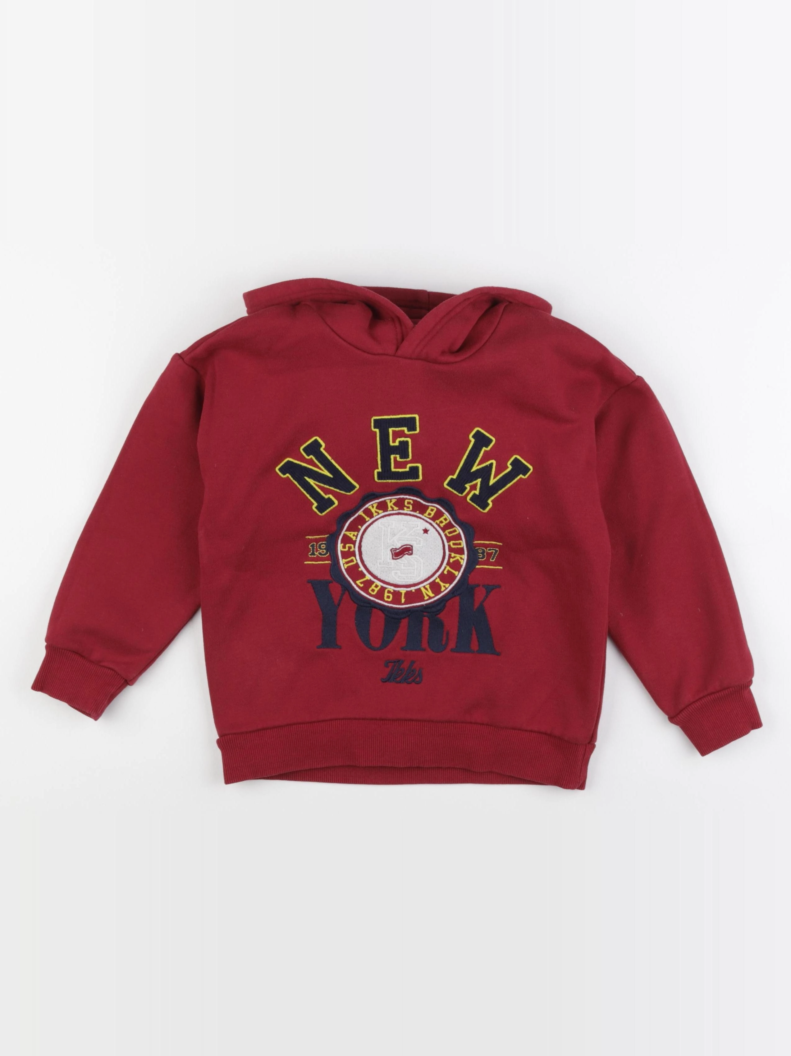 IKKS - sweat rouge - 6 ans