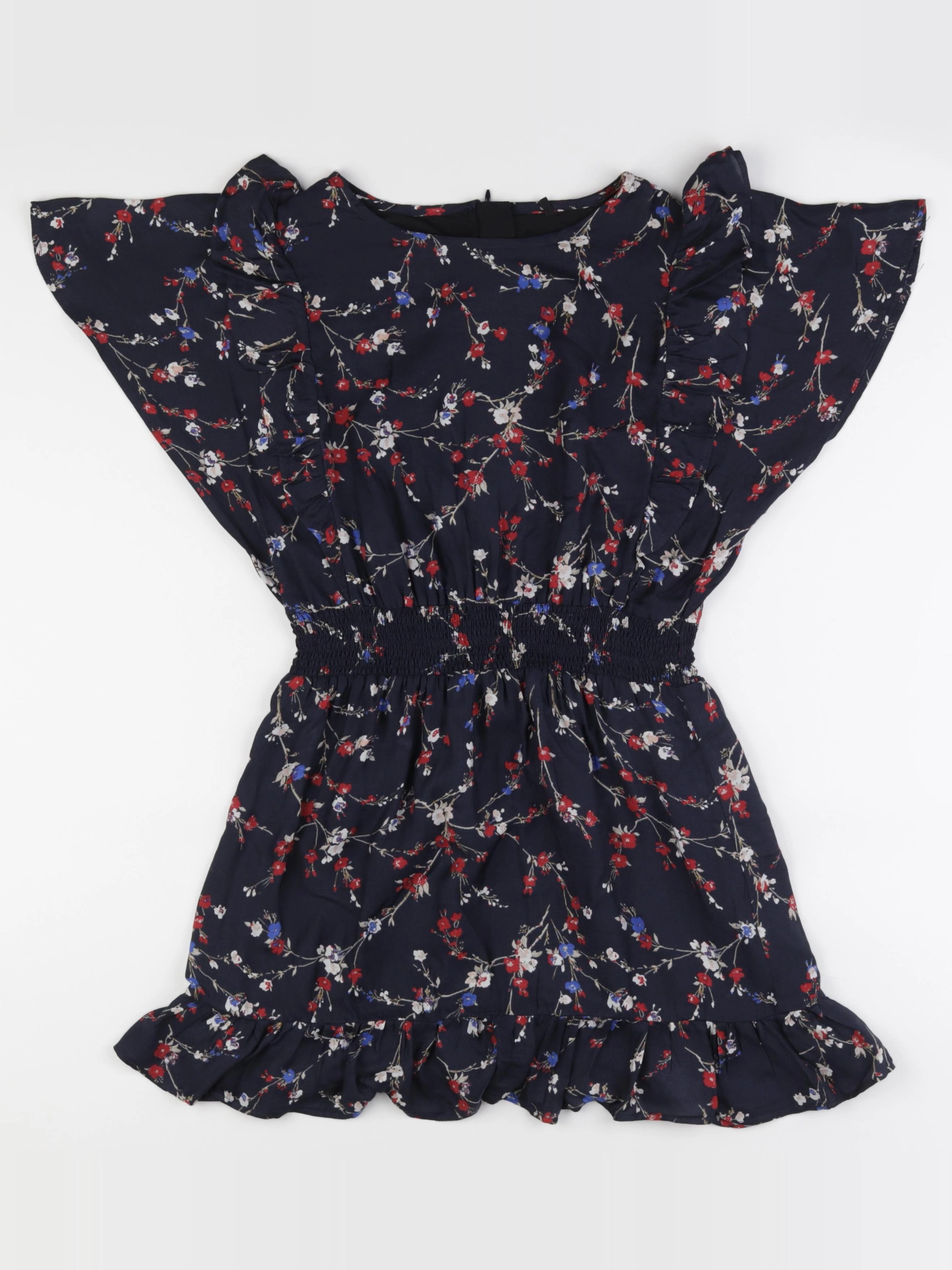 IKKS - robe bleu - 10 ans