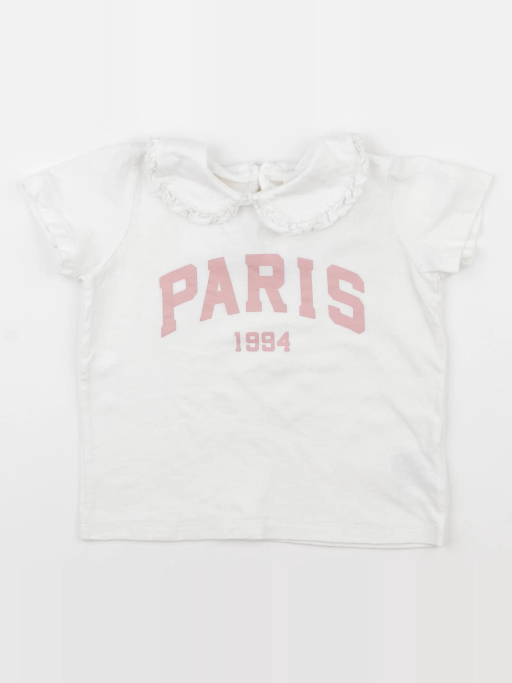 H&M - tee-shirt blanc - 12/18 mois