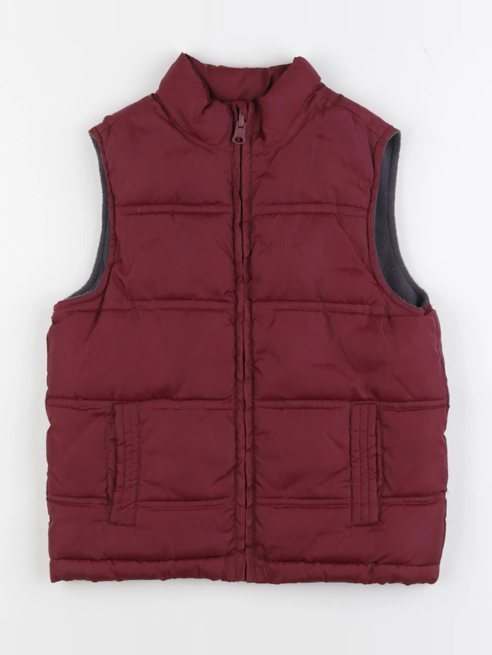 Vertbaudet - doudoune rouge - 5 ans