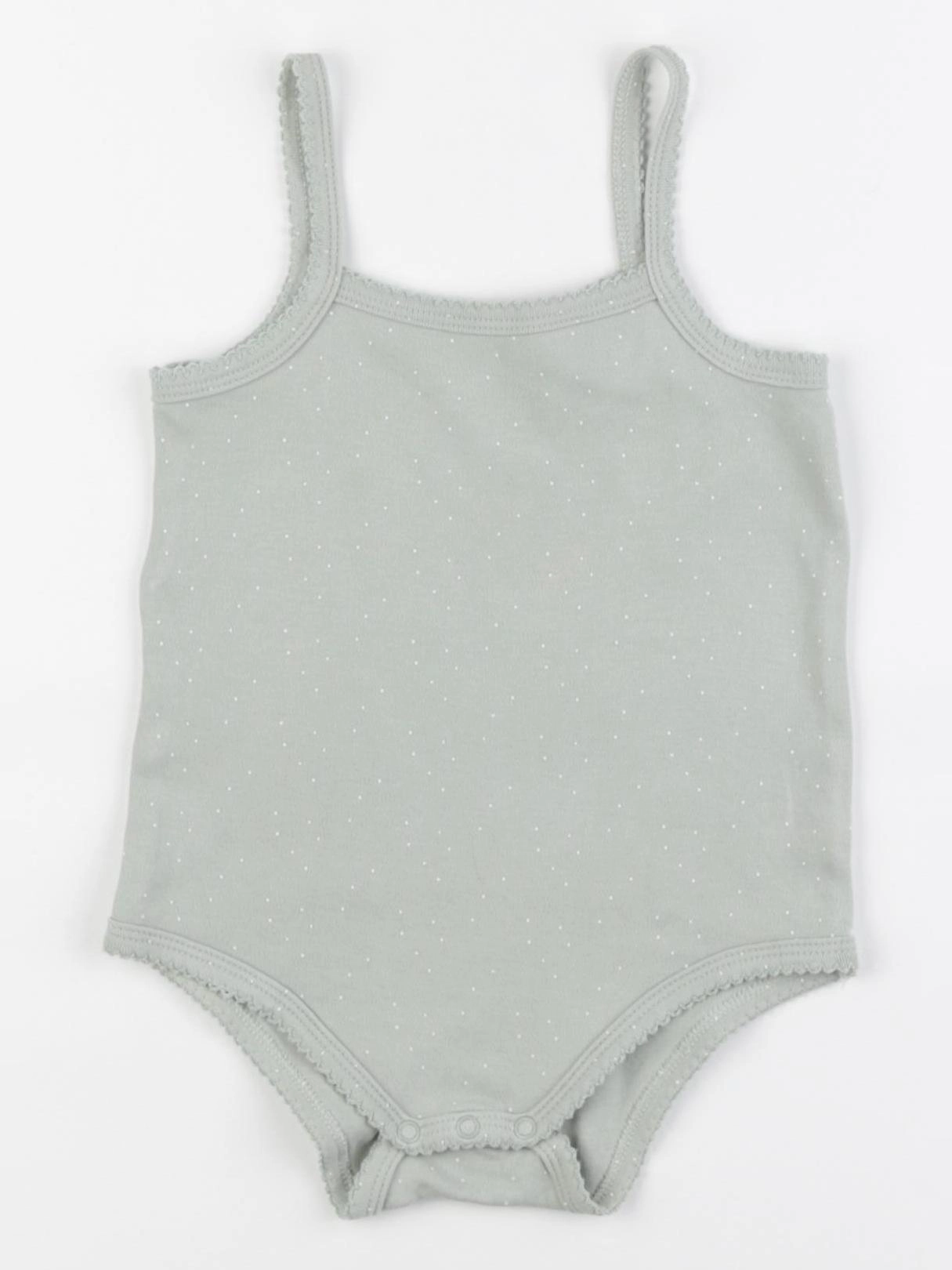 Vertbaudet - body vert - 18 mois