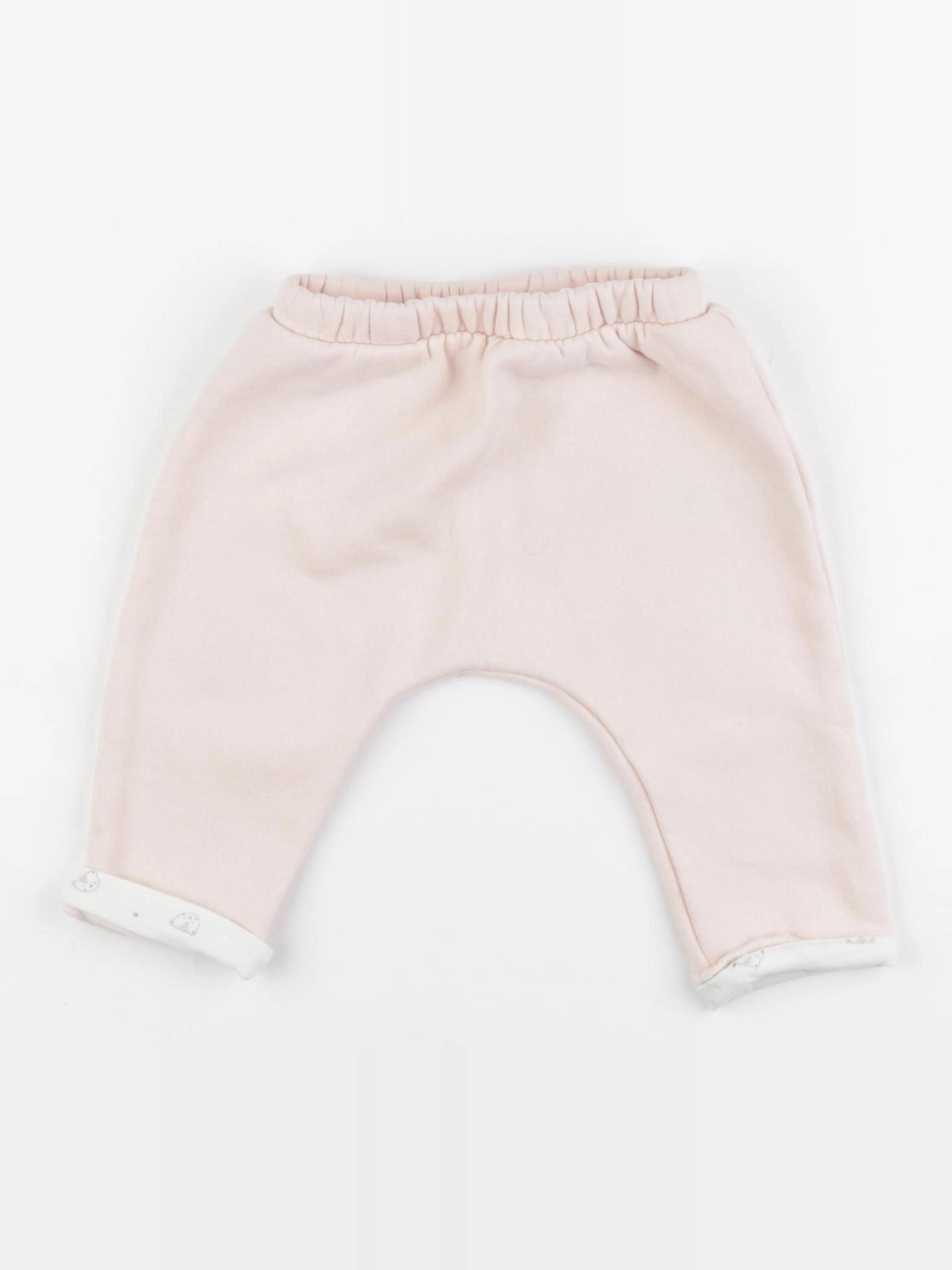 Vertbaudet - sarouel rose - 9 mois