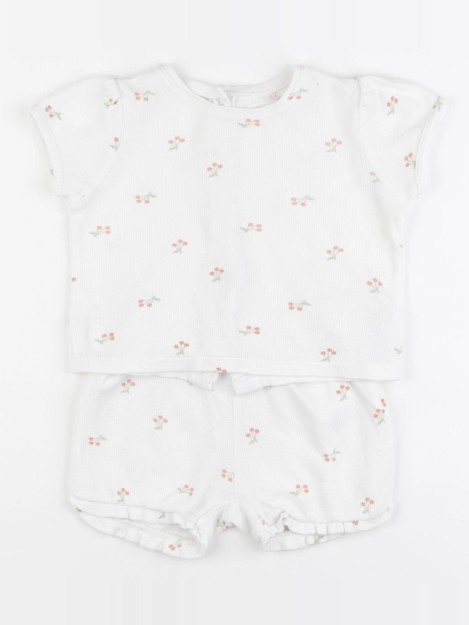 Vertbaudet - ensemble blanc - 18 mois