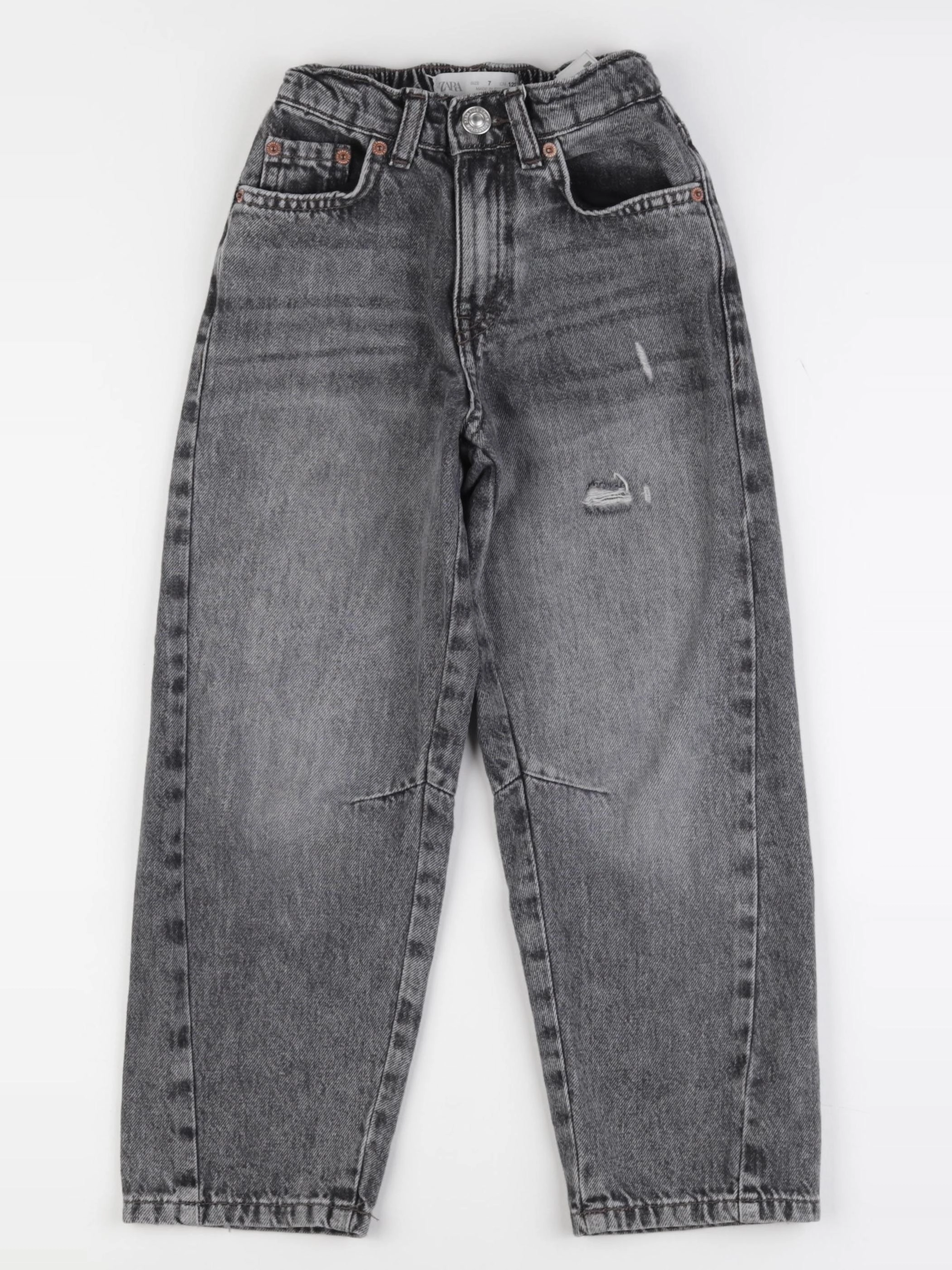 Zara - jean gris - 7 ans