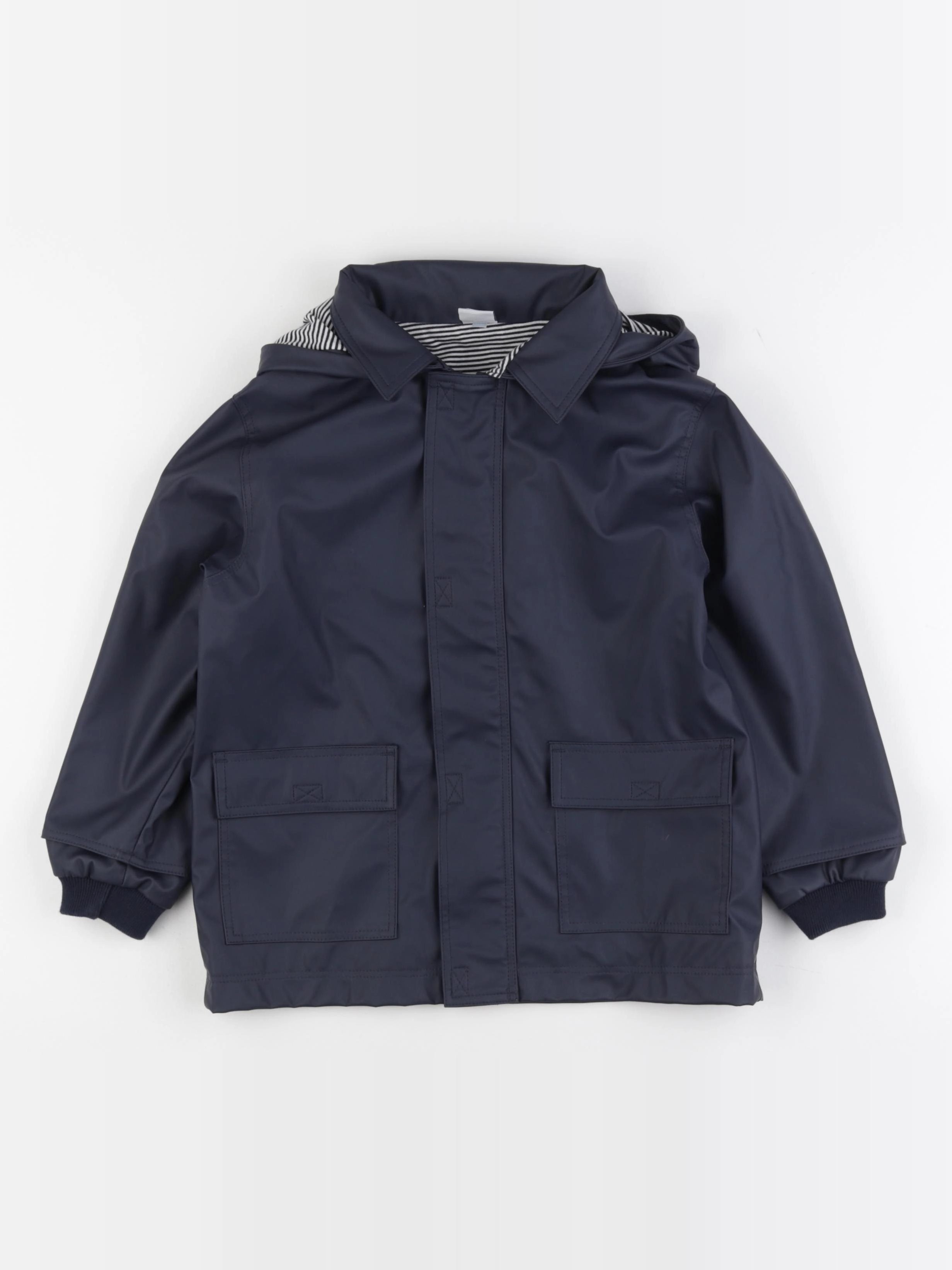 Petit Bateau - imperméable bleu - 5 ans