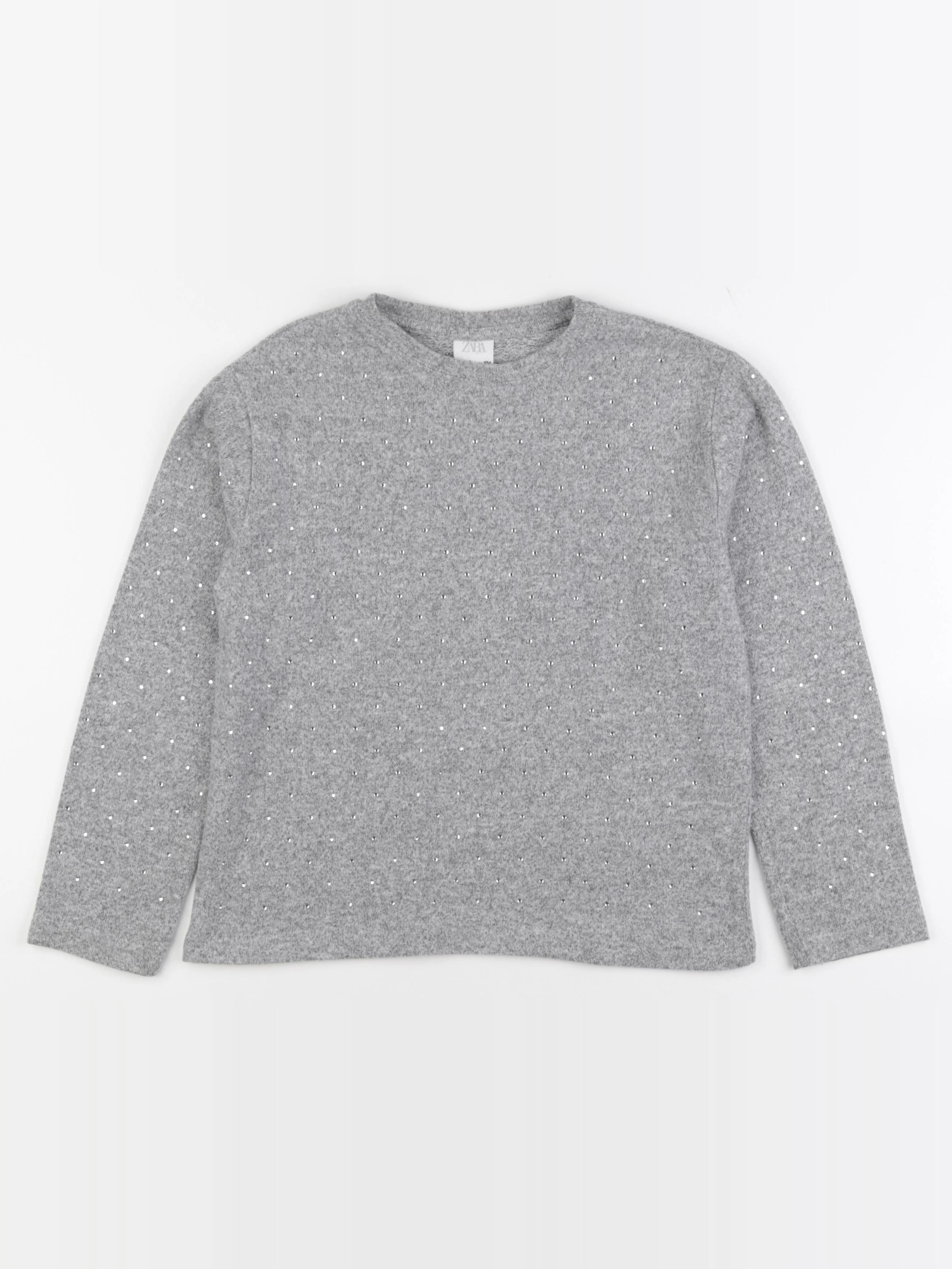 Zara - pull gris - 9 ans