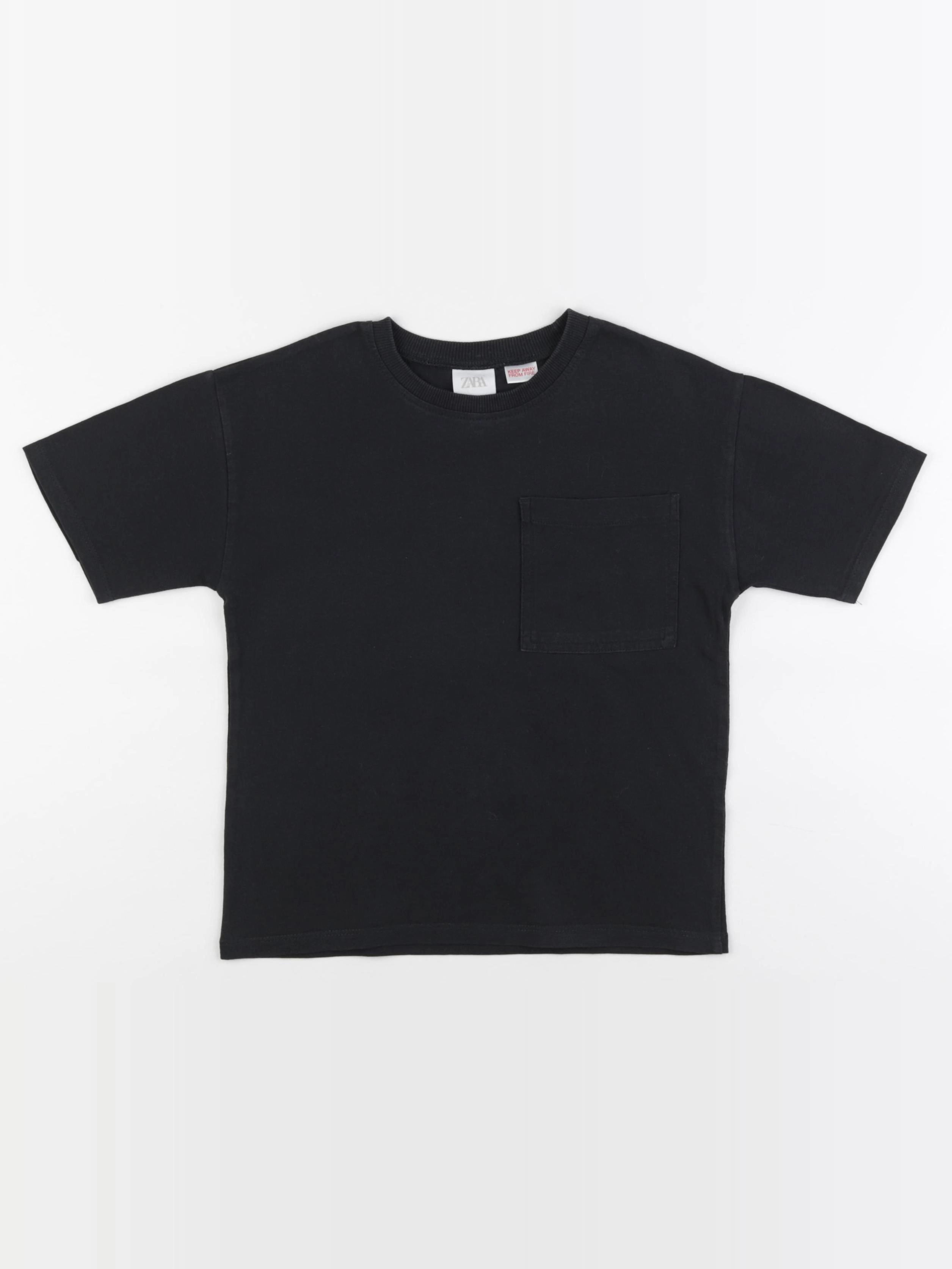 Zara - tee-shirt noir - 5/6 ans