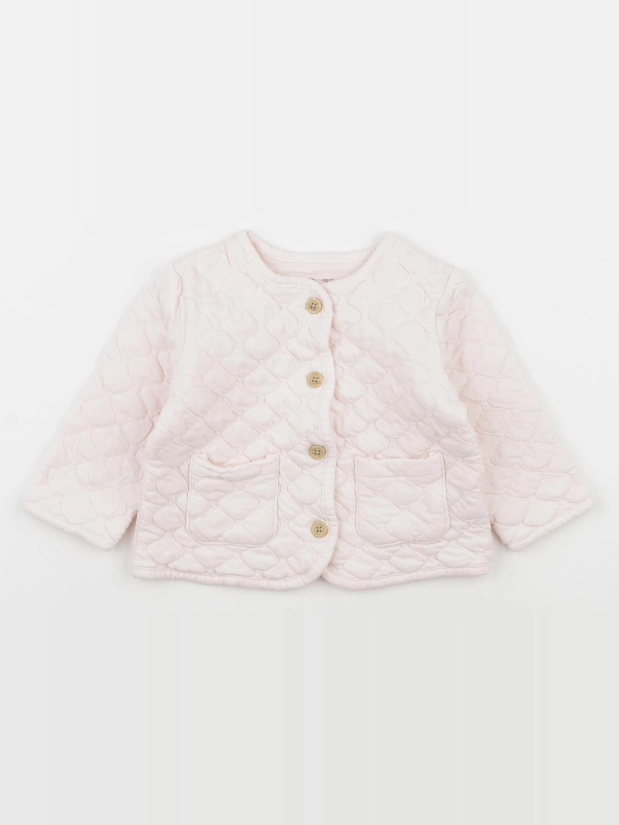 Vertbaudet - veste rose - 9 mois