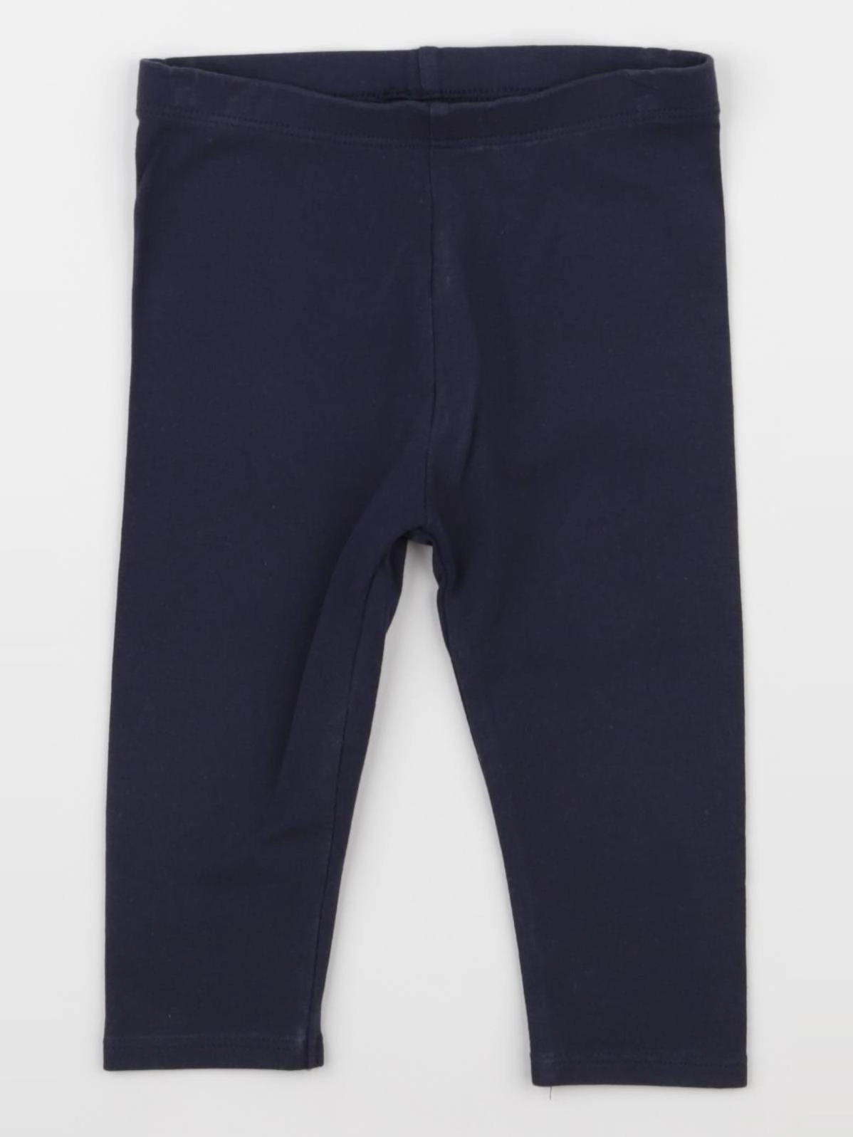 Vertbaudet - legging bleu - 12 mois