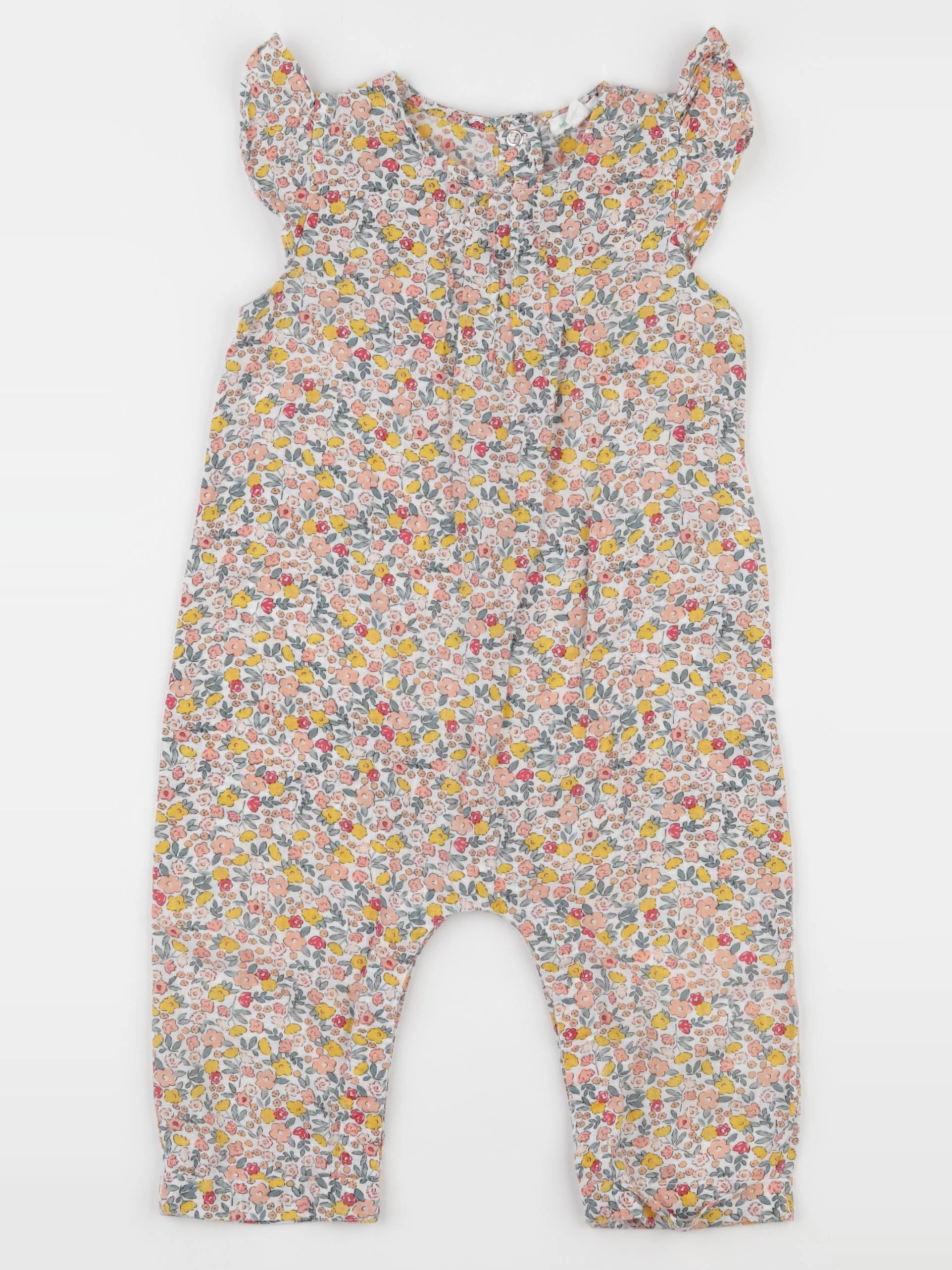 Vertbaudet - combinaison multicolore - 12 mois