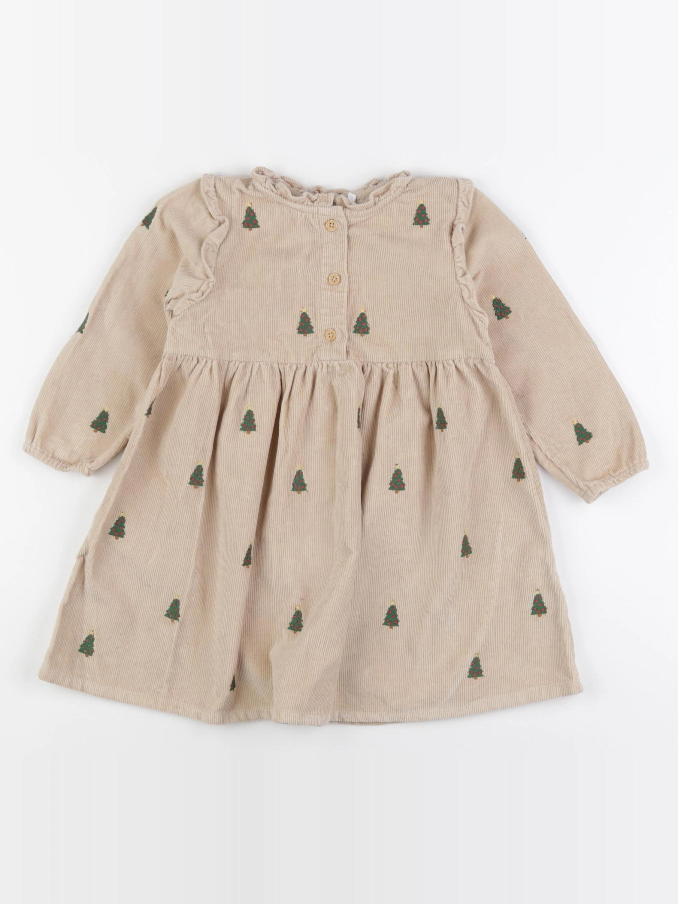 Boutchou - robe marron - 36 mois