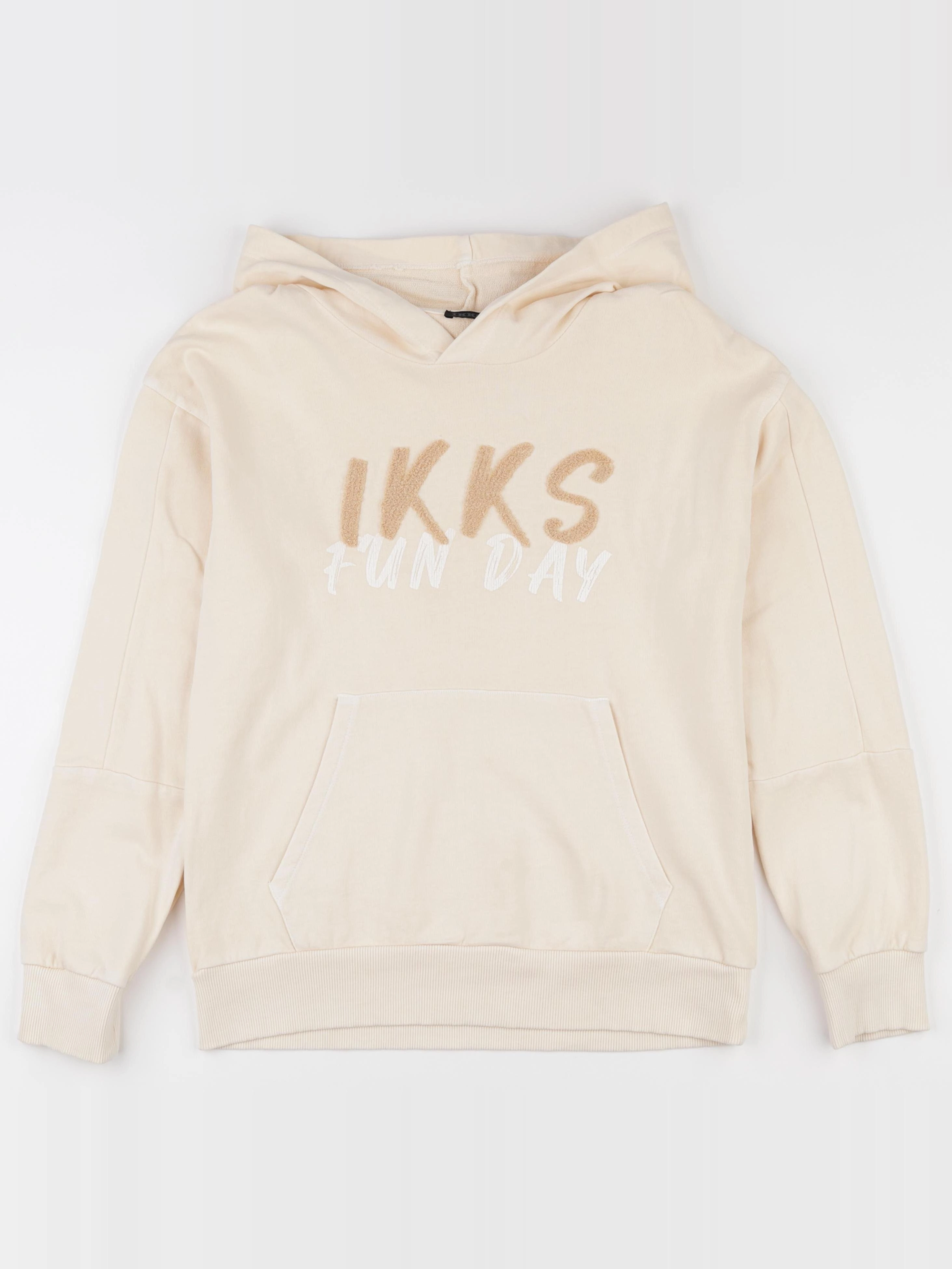 IKKS - sweat beige - 12 ans