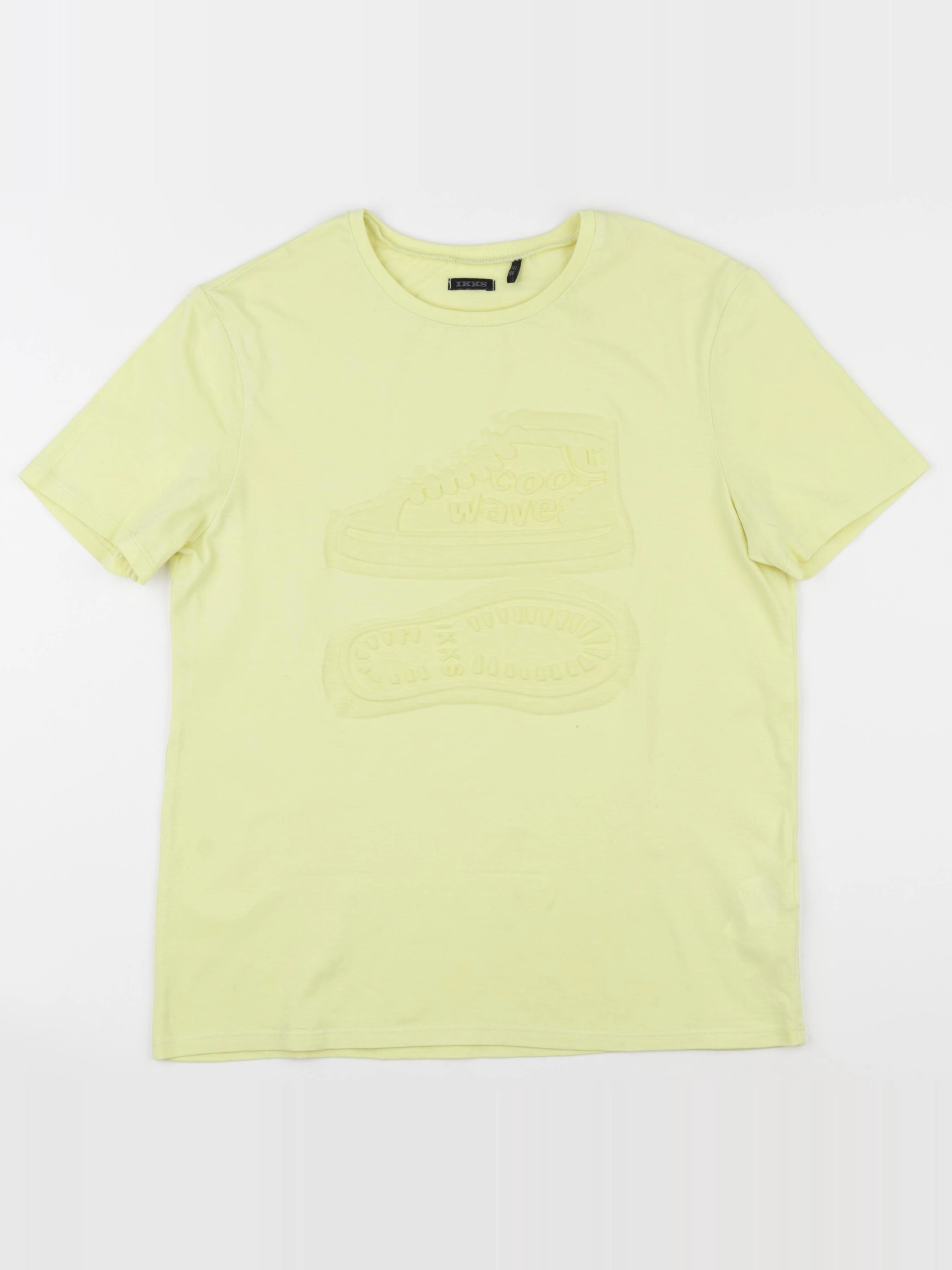 IKKS - tee-shirt jaune - 14 ans