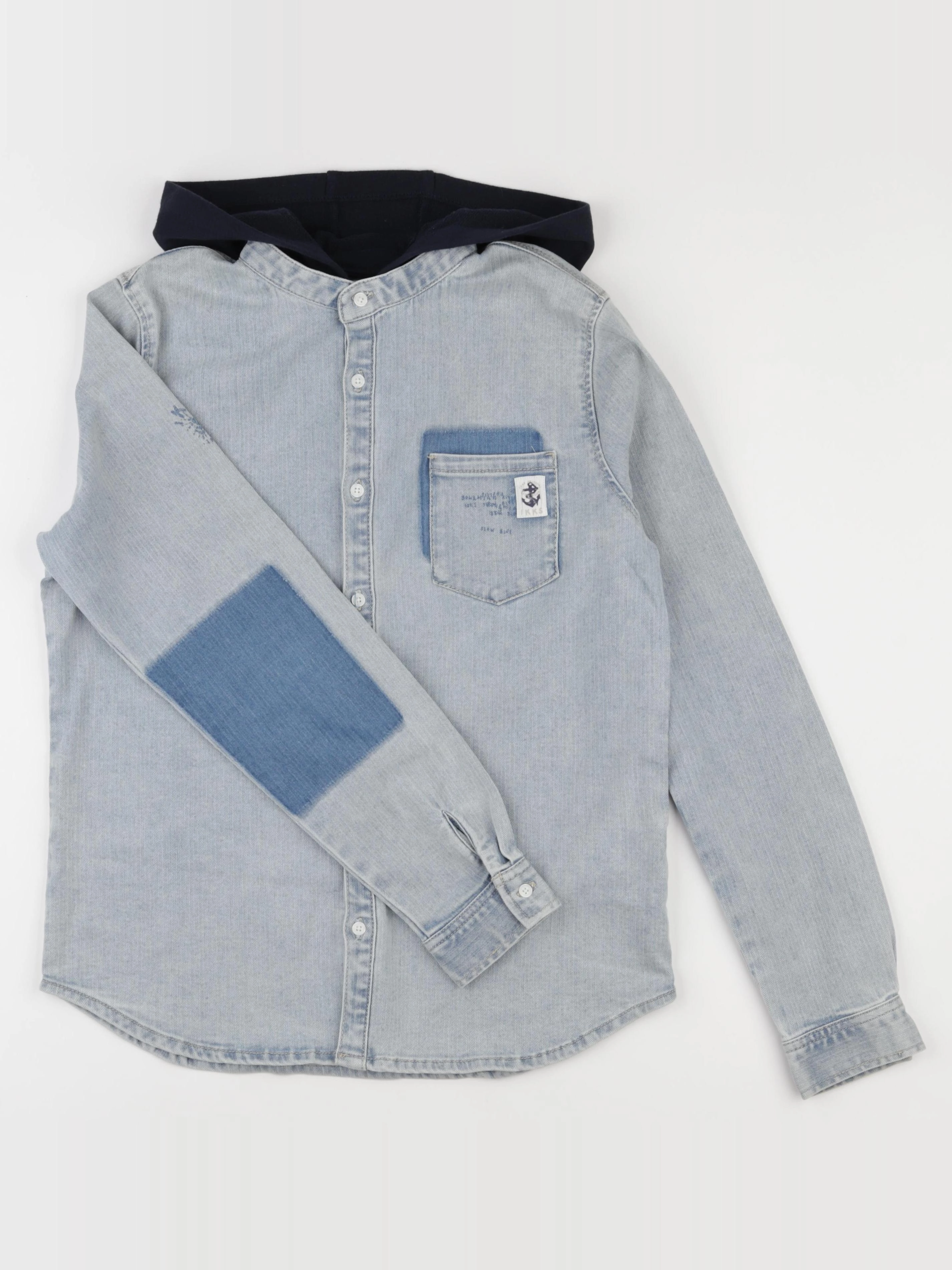 IKKS - chemise bleu - 14 ans