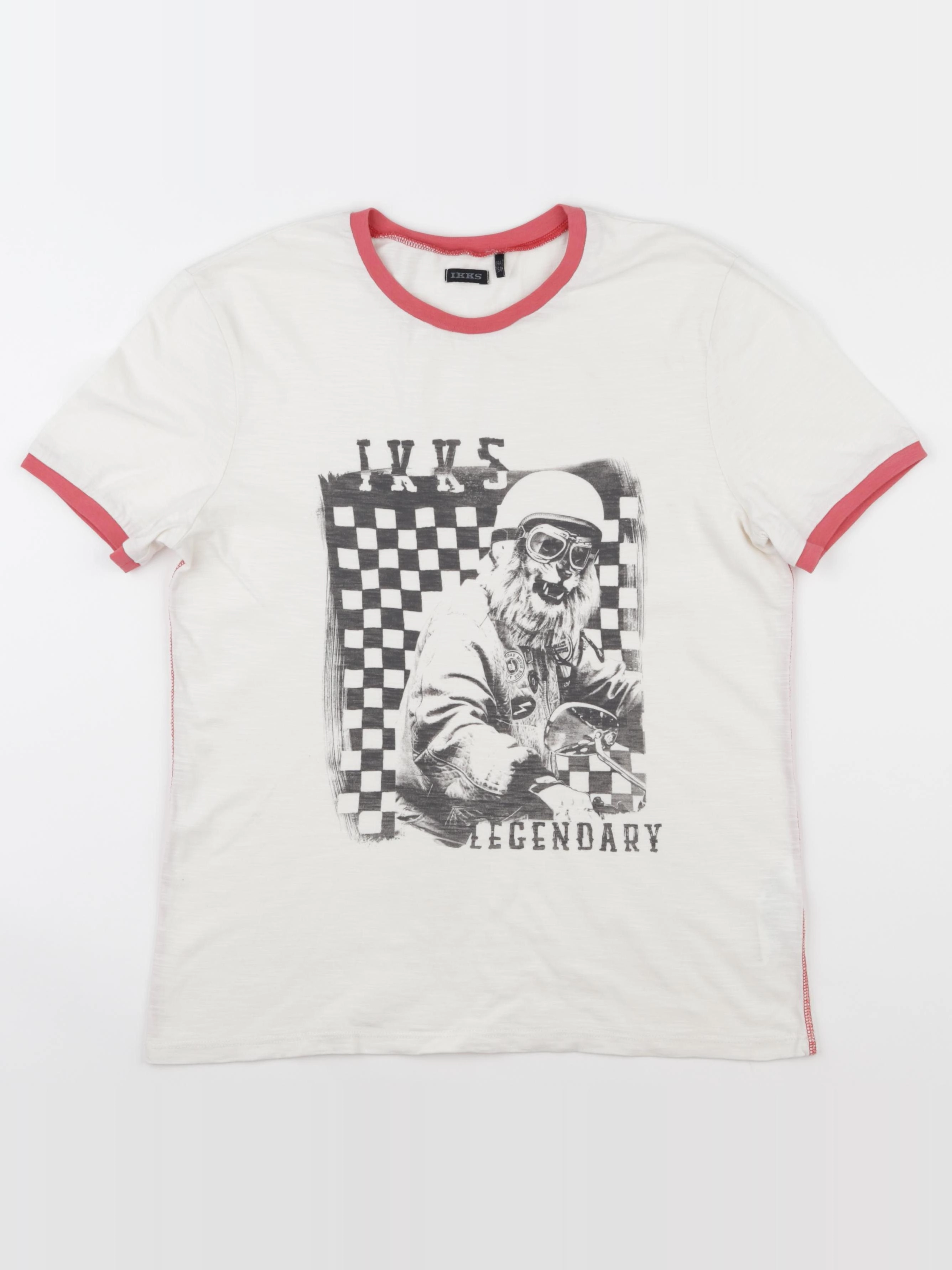 IKKS - tee-shirt blanc - 14 ans