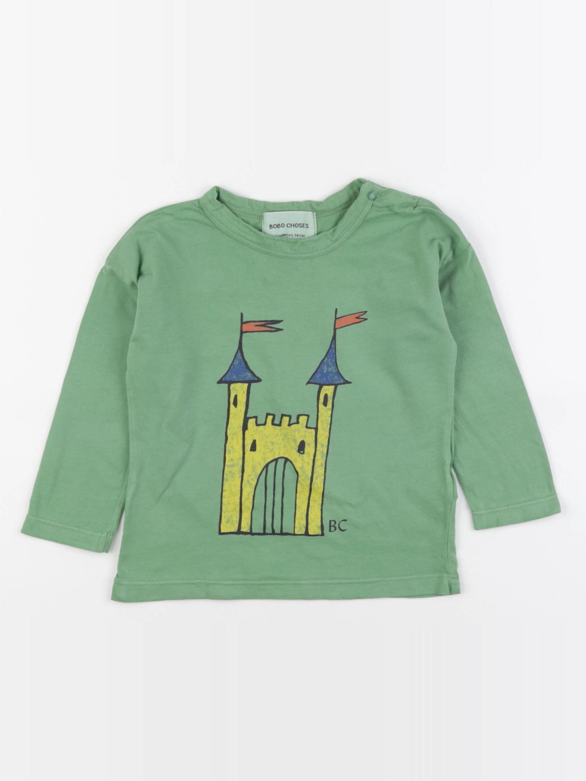 Bobo Choses - tee-shirt vert - 12 mois