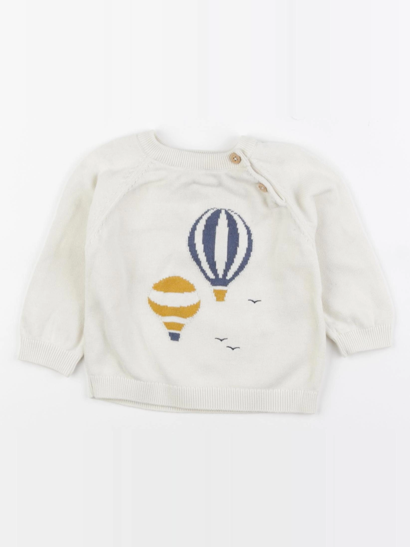 Cyrillus - pull beige - 12 mois