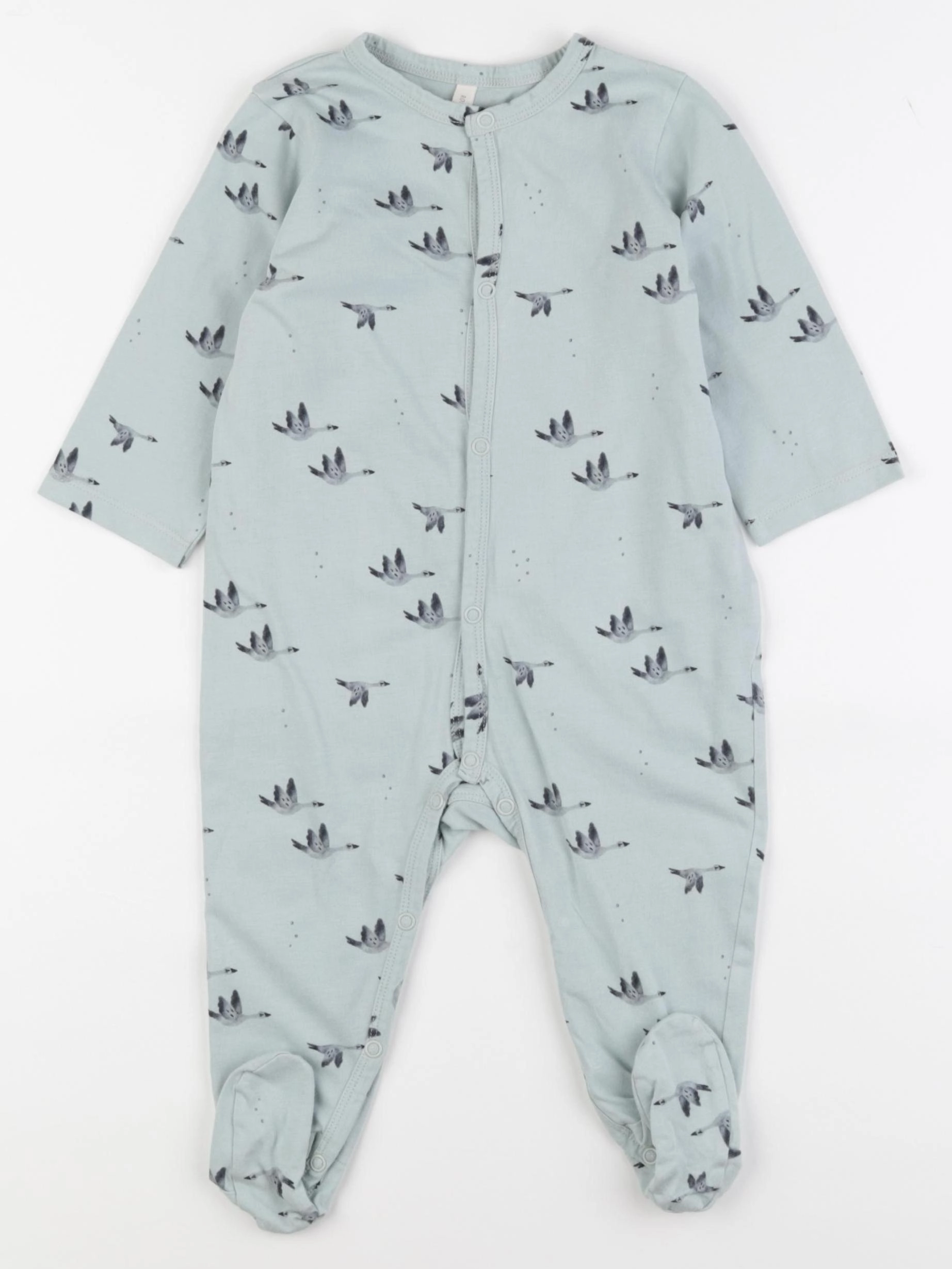 Rose in april - pyjama coton vert - 12 mois