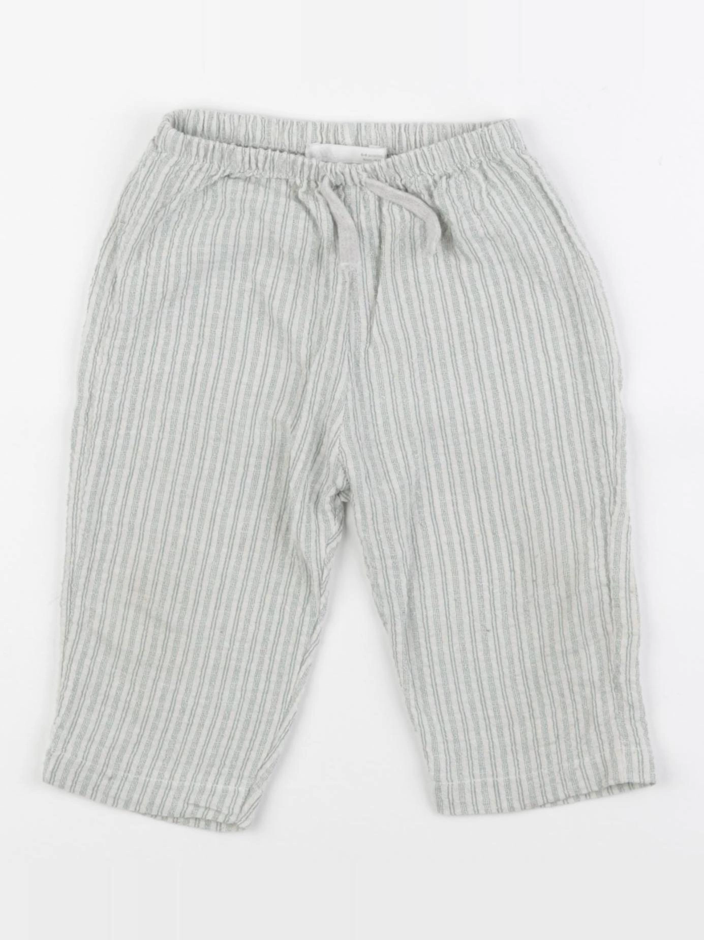 Zara - pantalon vert - 6/9 mois