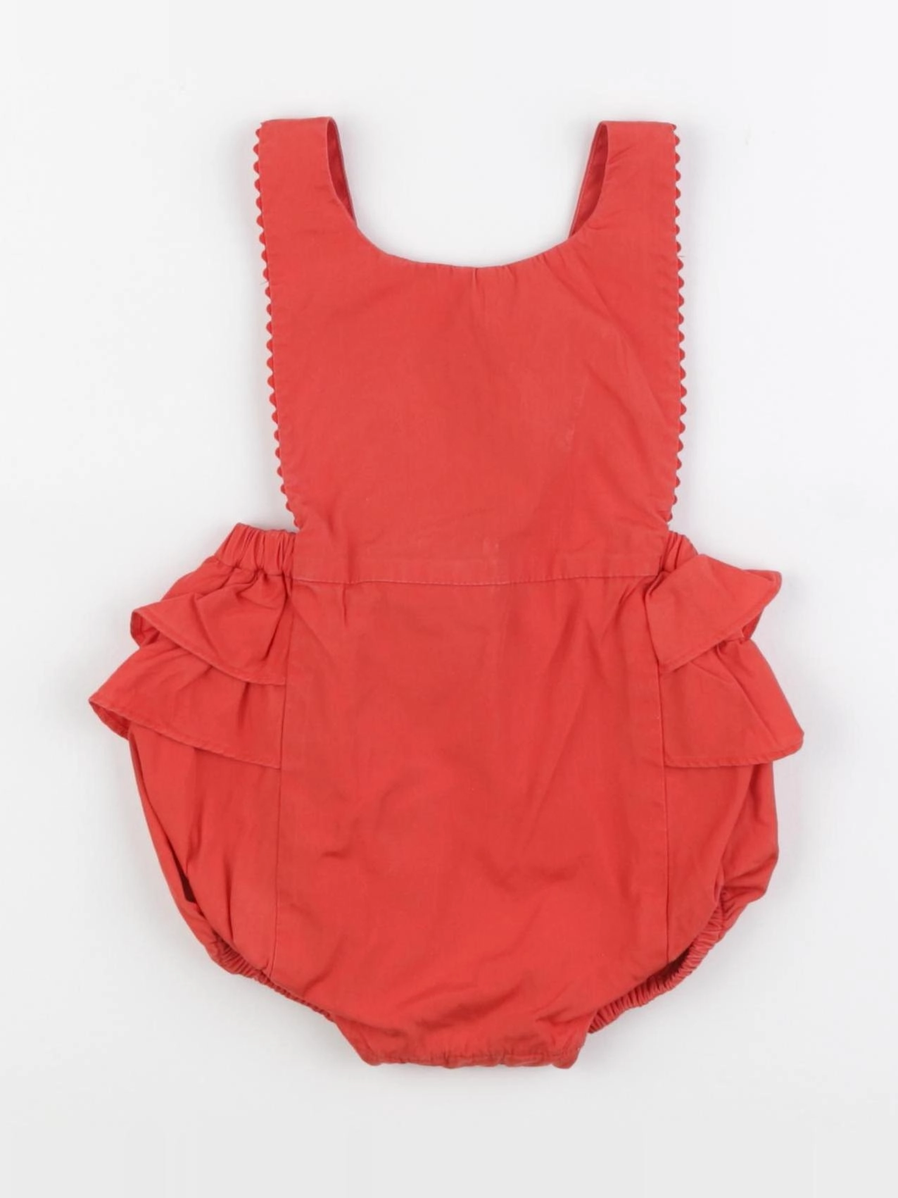 Jacadi - combinaison orange - 6 mois