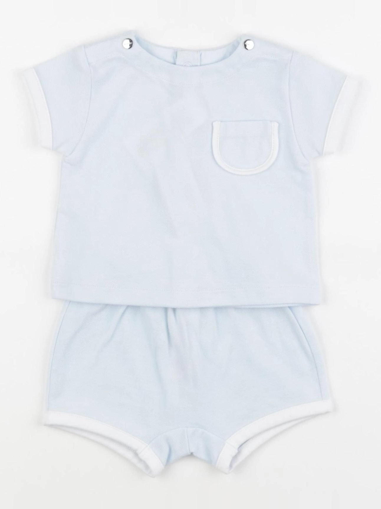 Jacadi - ensemble bleu - 3 mois