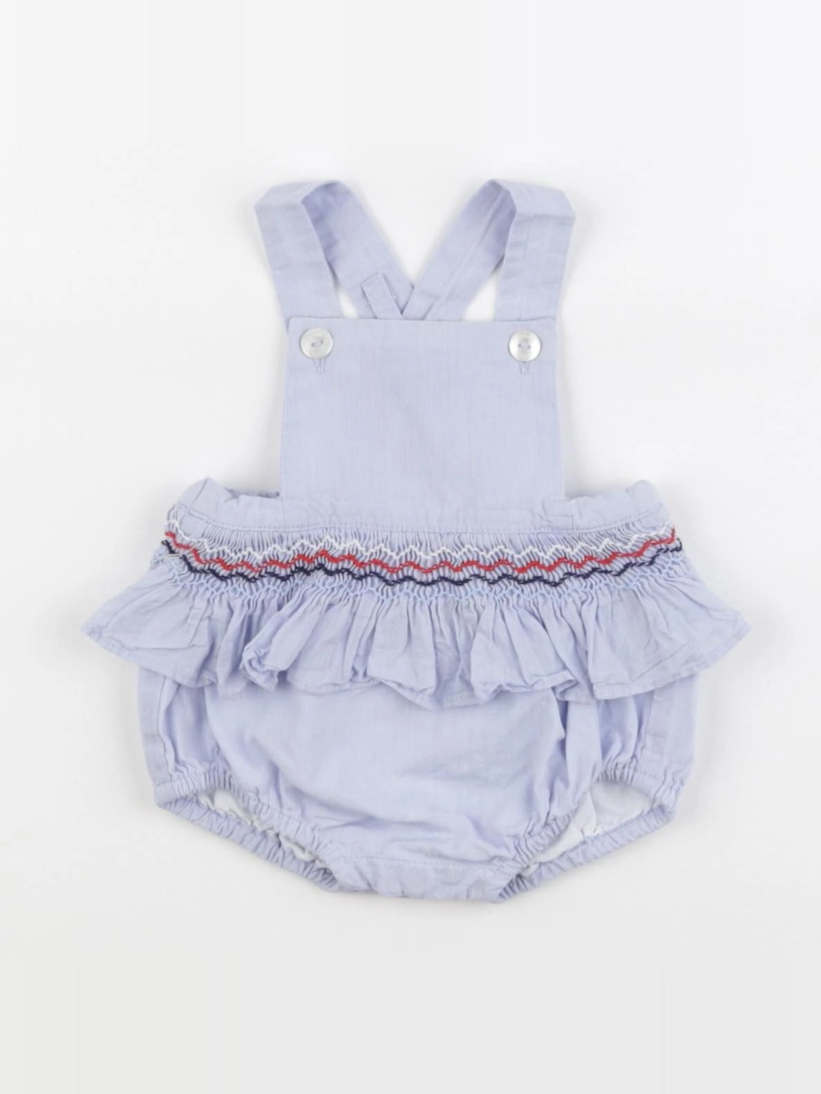 Jacadi - salopette bleu - 1 mois