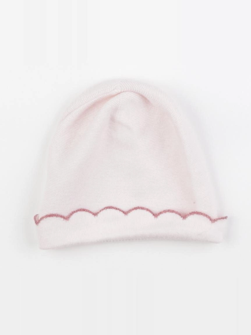 Jacadi - bonnet rose - 12 mois