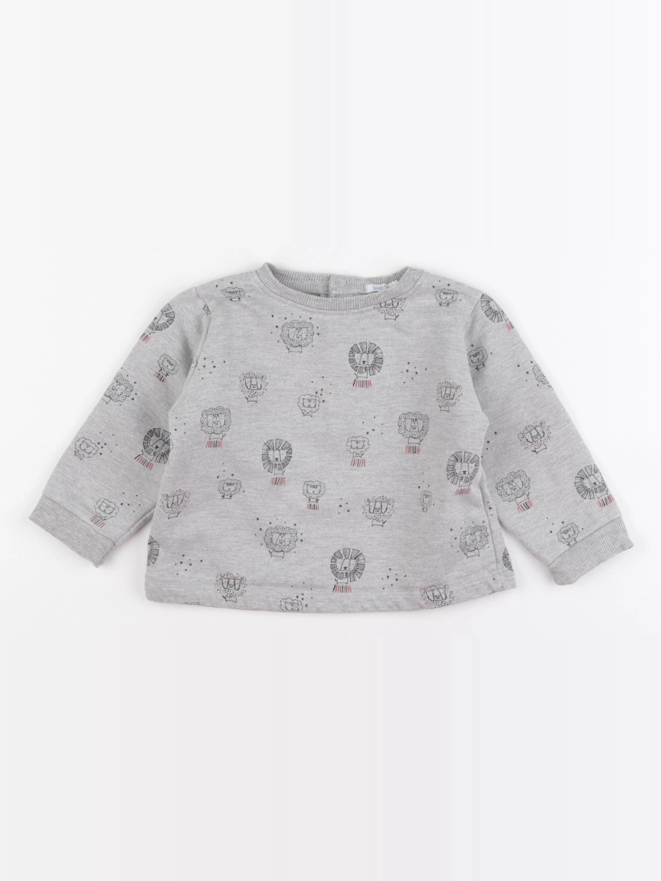 Boutchou - sweat gris - 24 mois