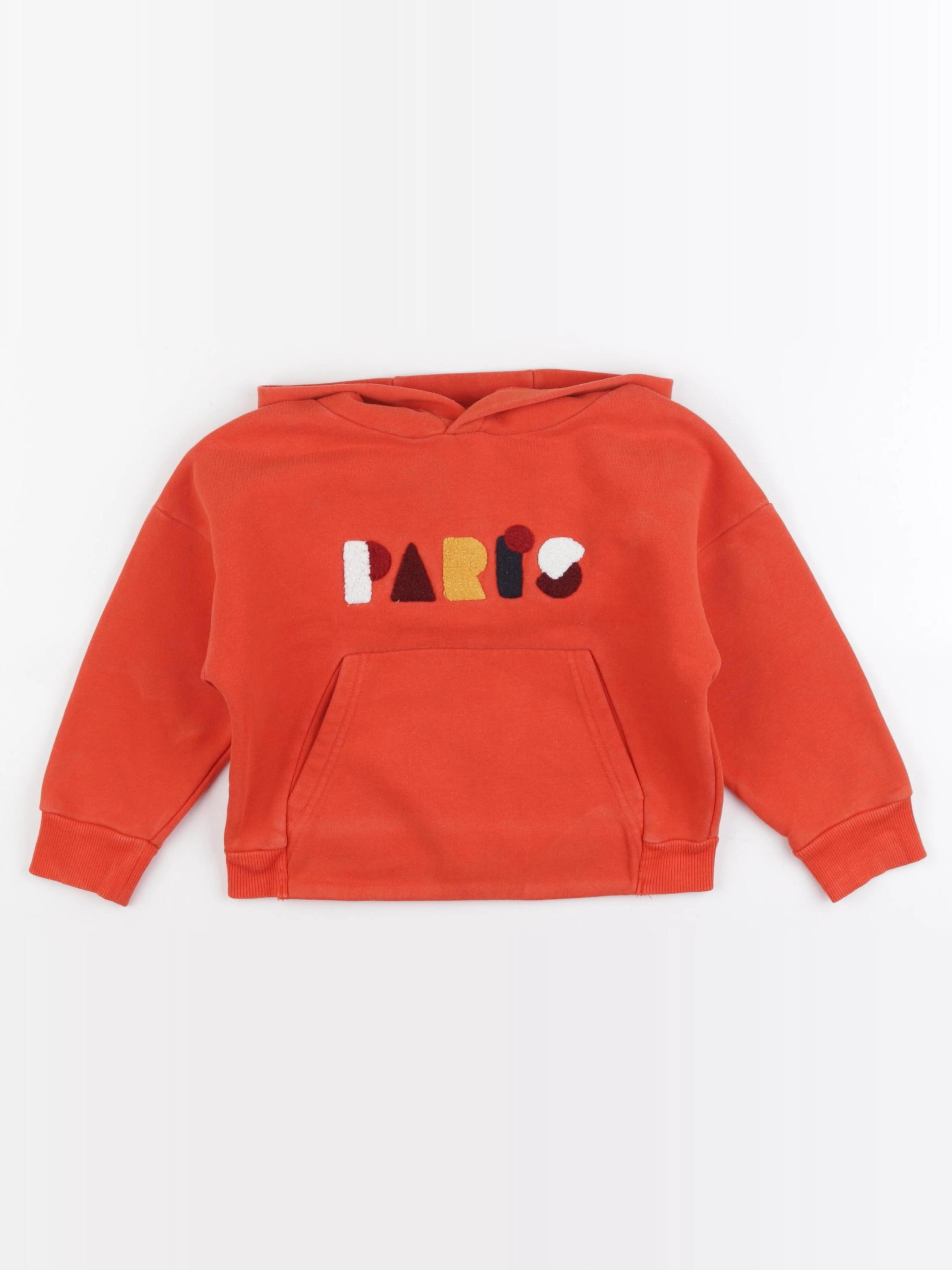 Jacadi - sweat orange - 36 mois