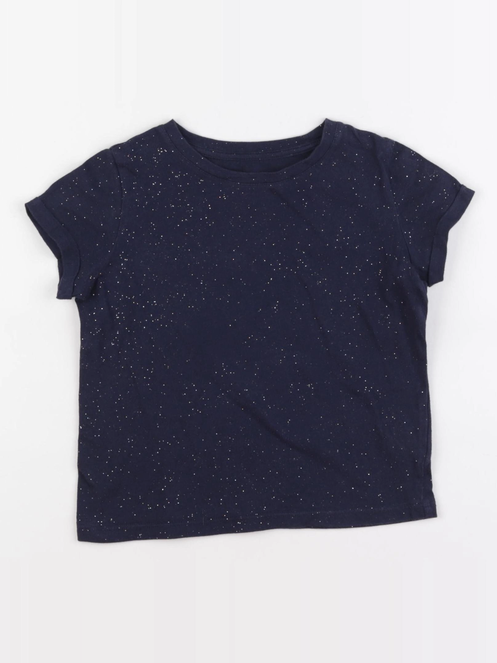 Monoprix - tee-shirt bleu - 4 ans
