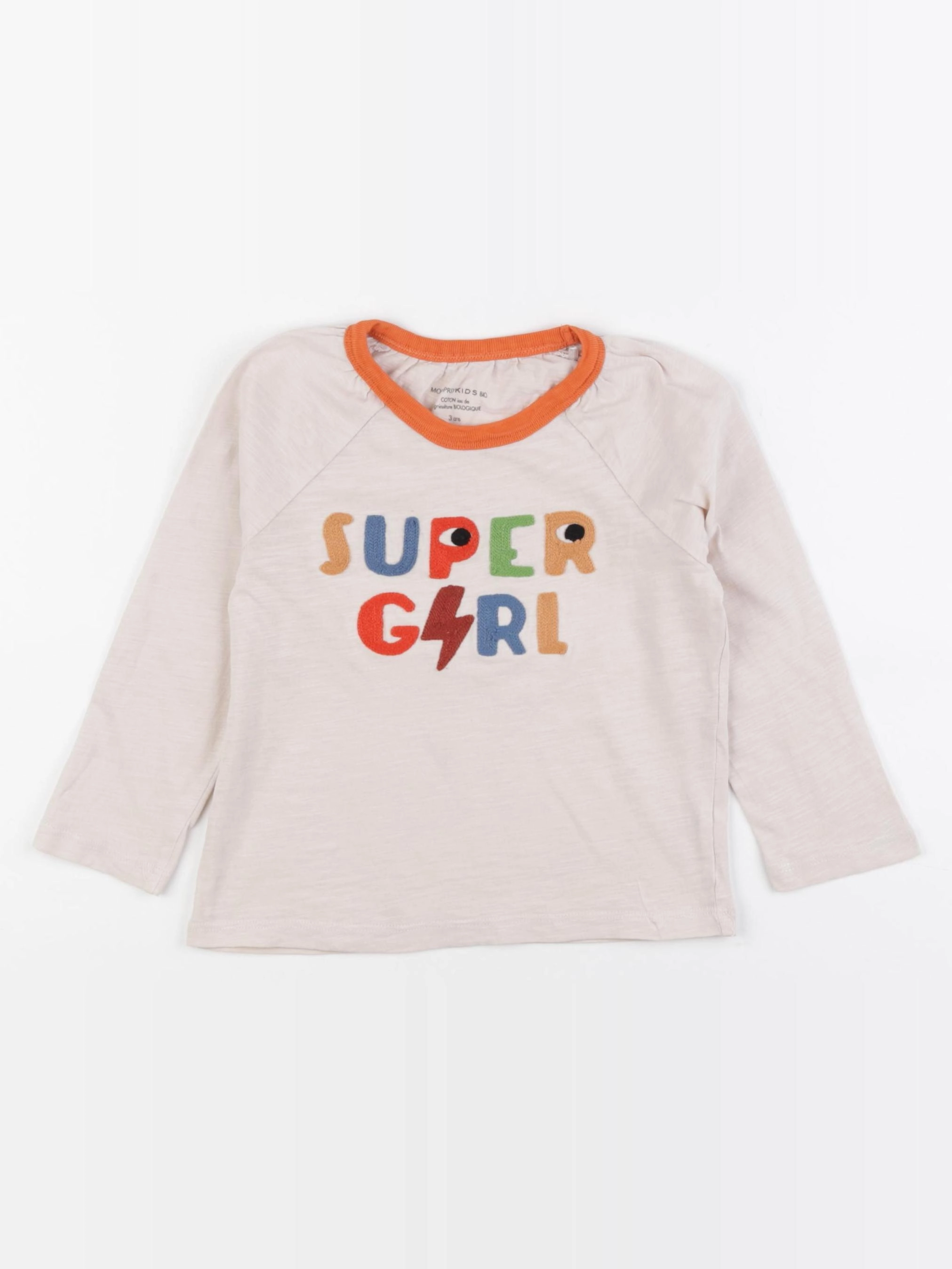 Monoprix - tee-shirt rose - 3 ans