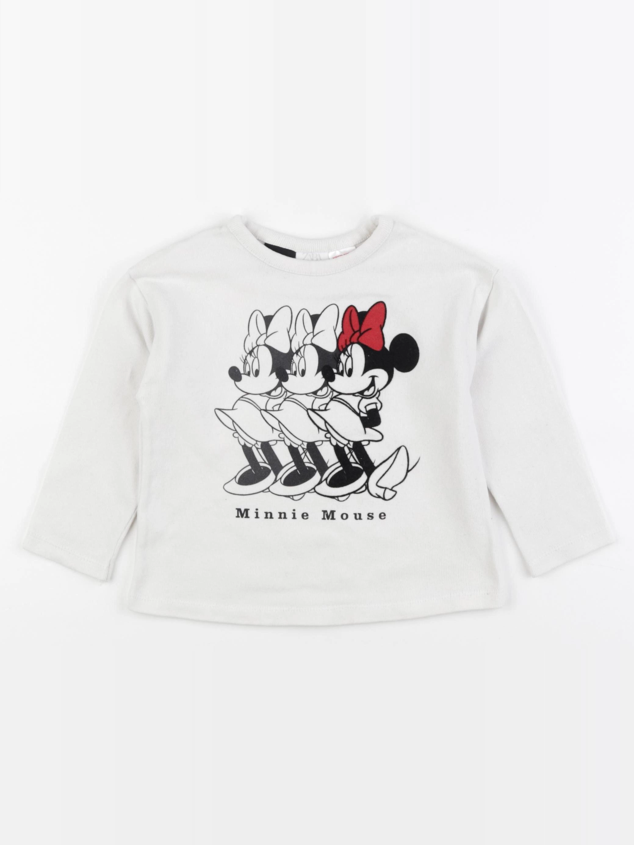 Zara - sweat blanc - 2/3 ans