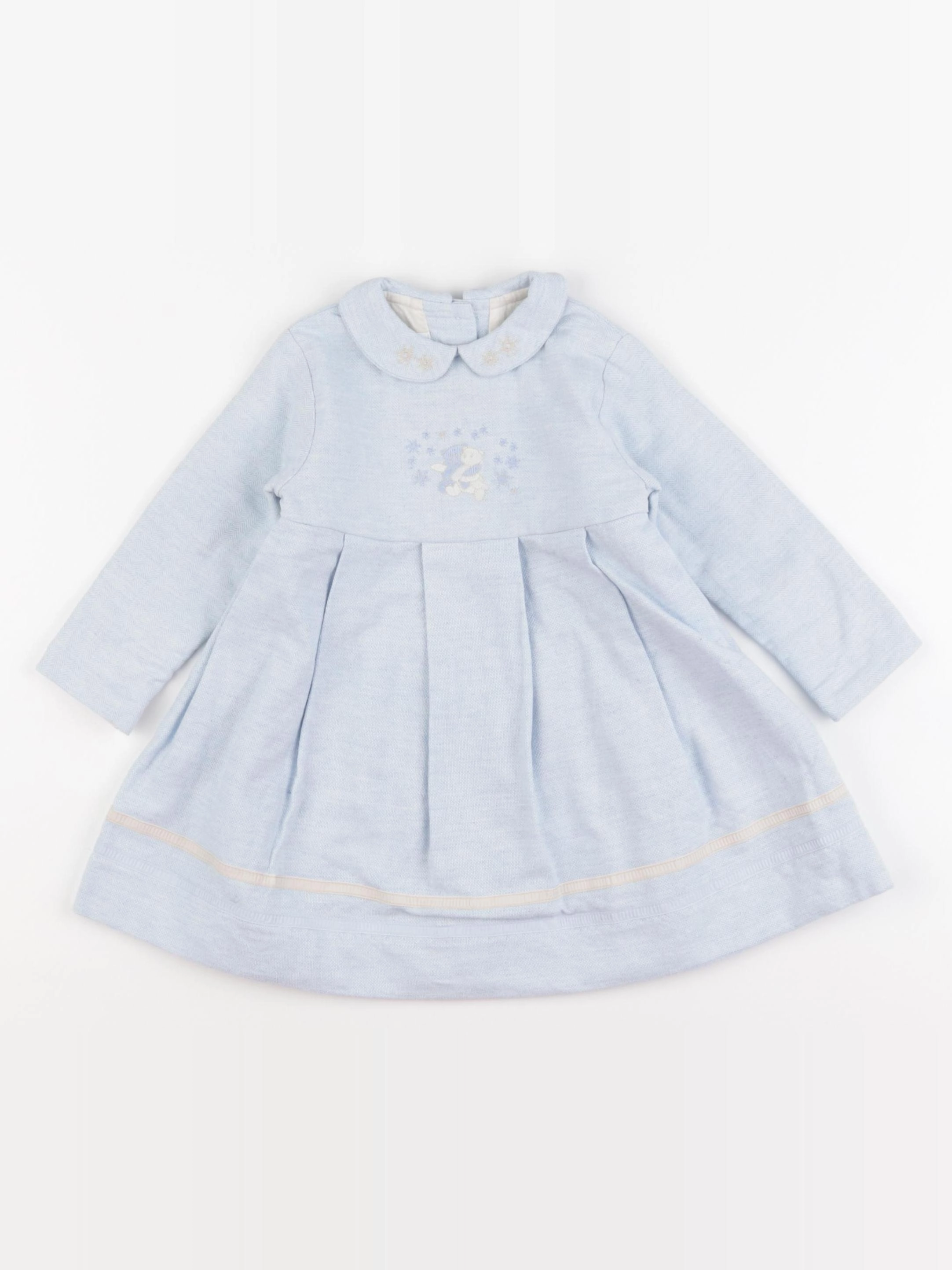 Tartine & Chocolat - robe bleu - 6 mois