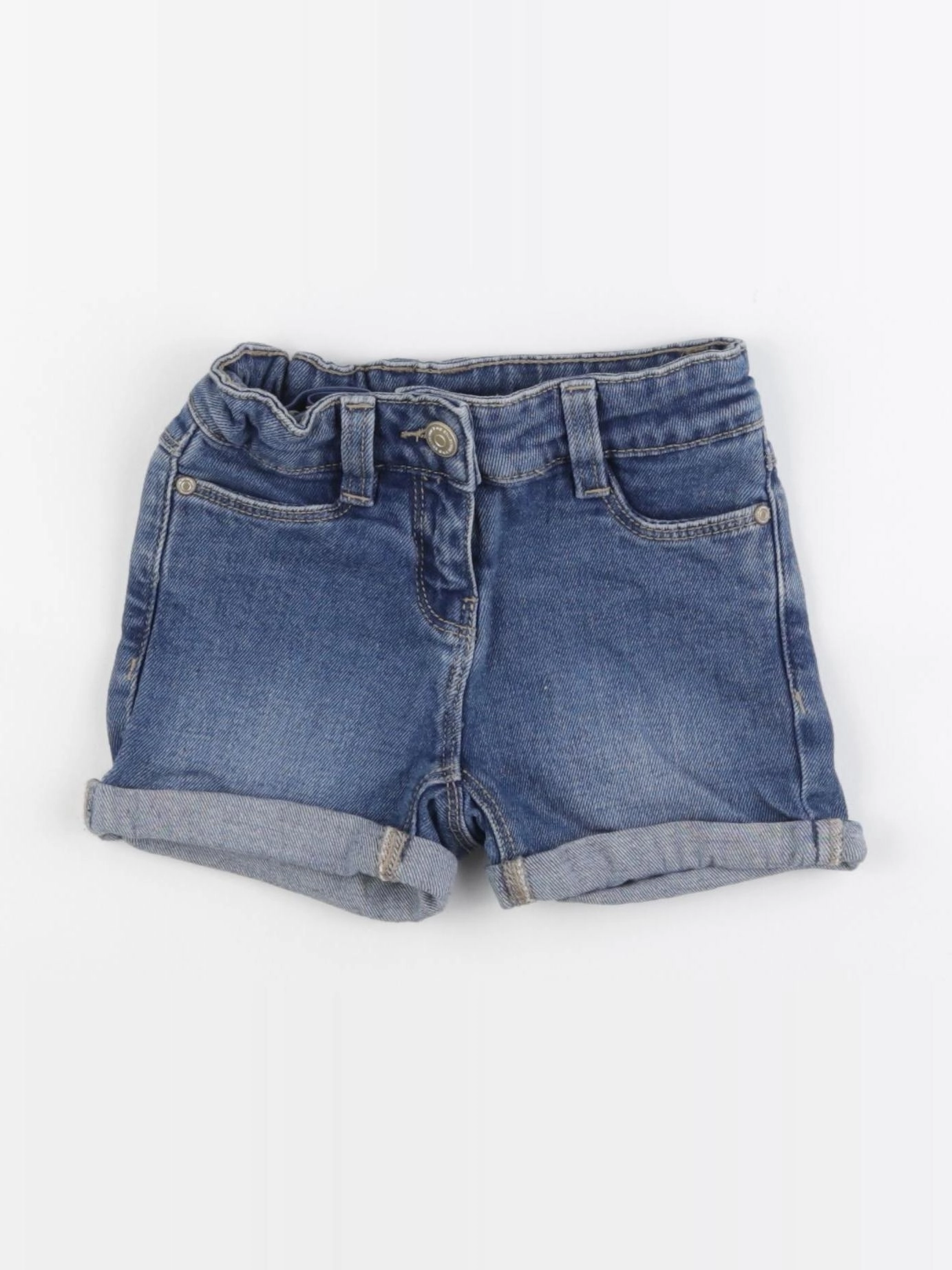 Tape à l'oeil - short bleu - 2/3 ans