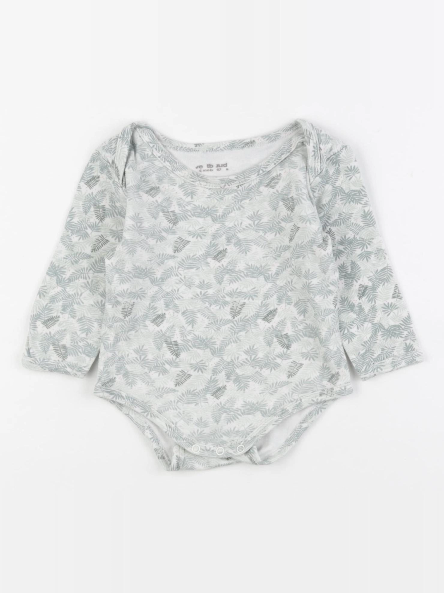 Vertbaudet - body vert - 6 mois