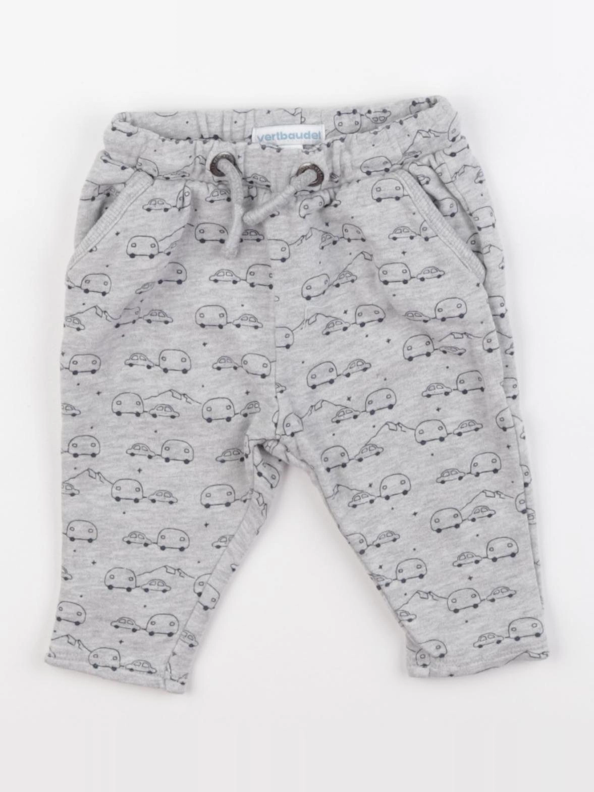 Vertbaudet - jogging gris - 3 mois