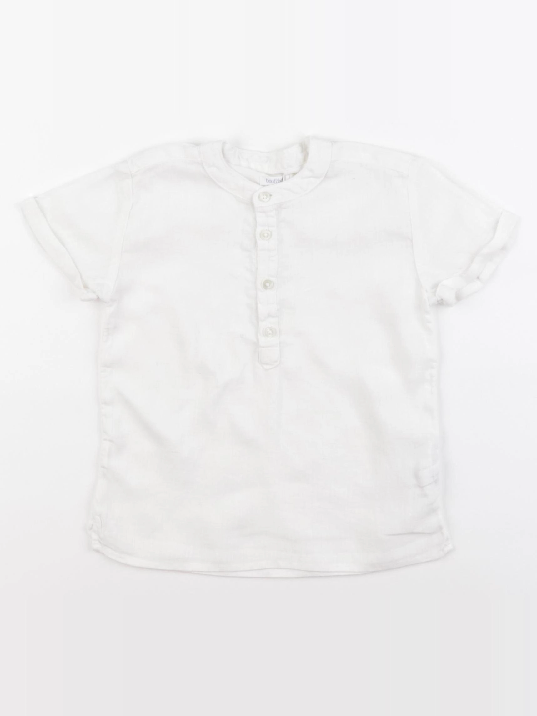 Boutchou - chemise blanc - 24 mois