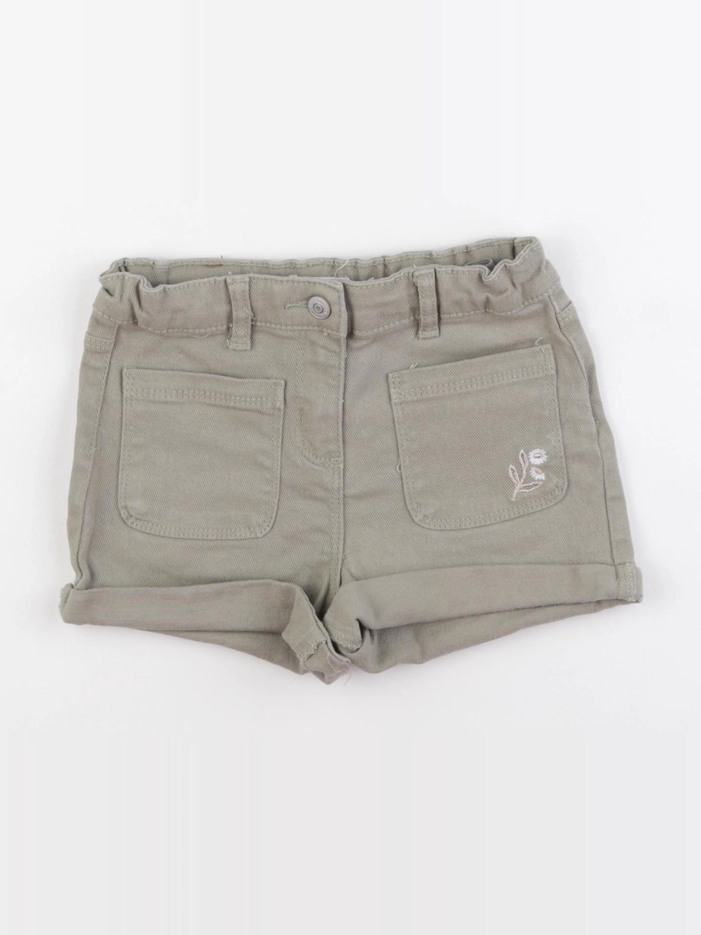 Vertbaudet - short vert - 6 ans
