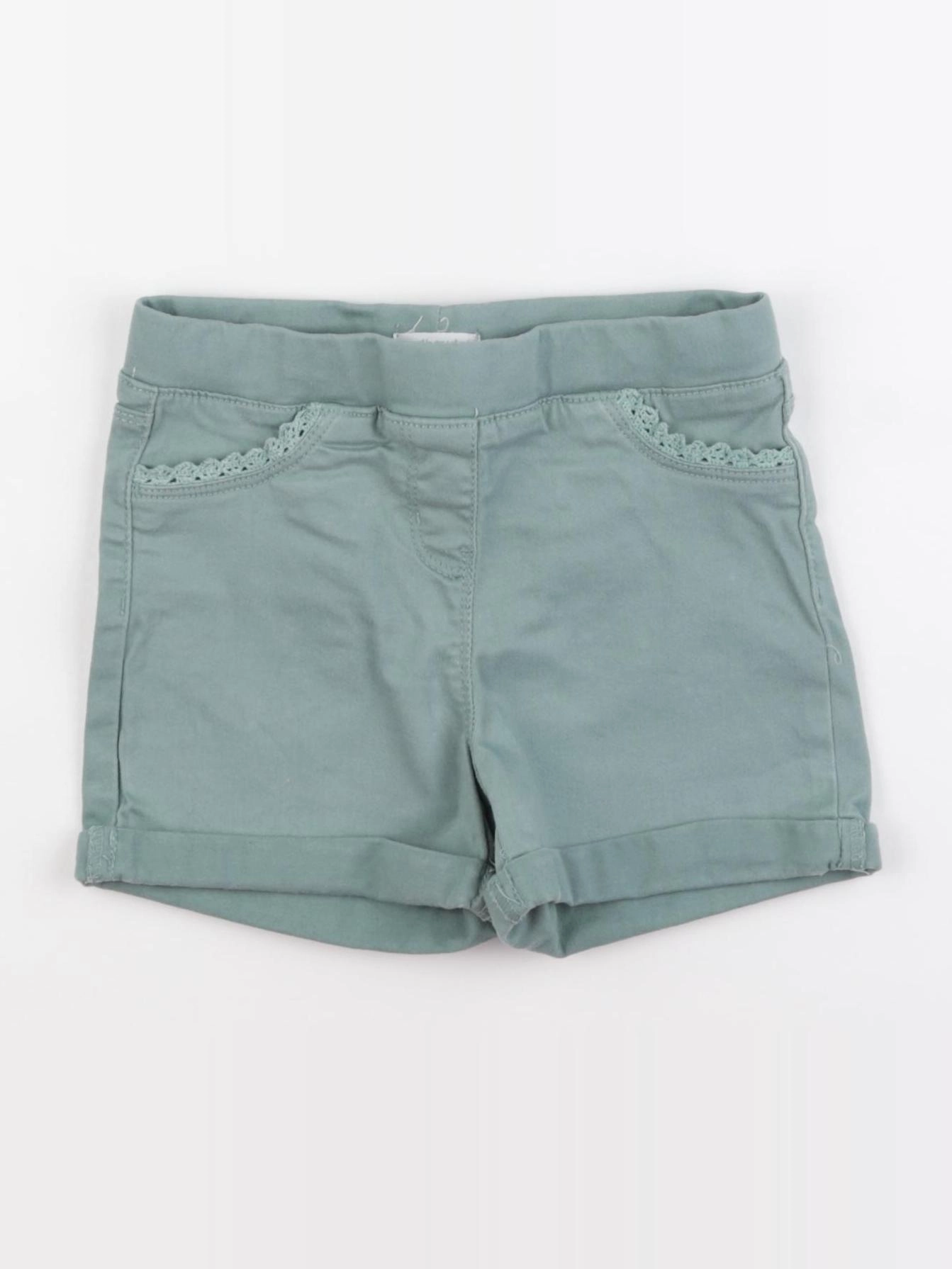 Vertbaudet - short bleu - 6 ans